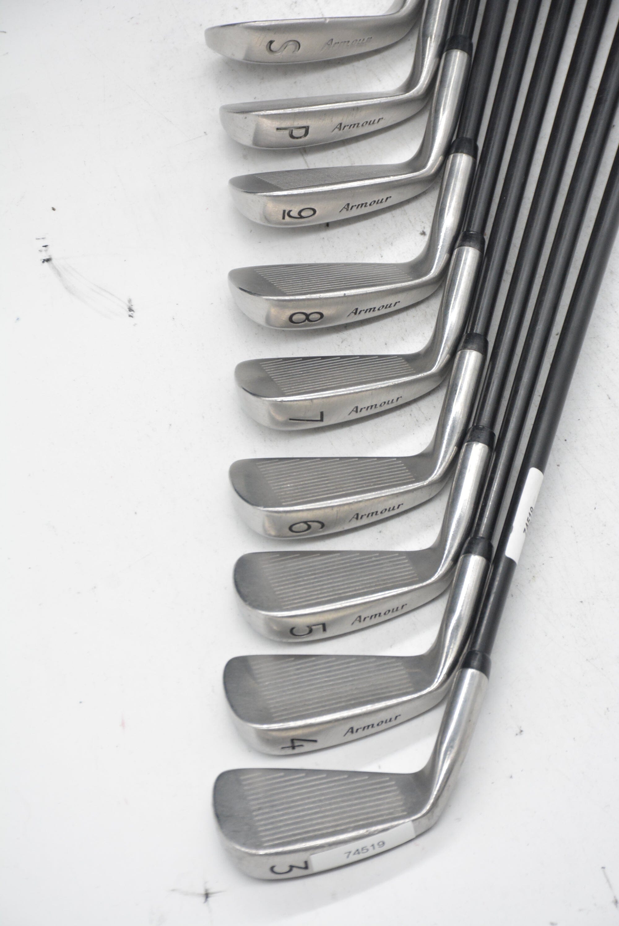 Tommy Armour 845S Oversize 3-PW, SW Iron Set R Flex -0.25" Golf Clubs GolfRoots 