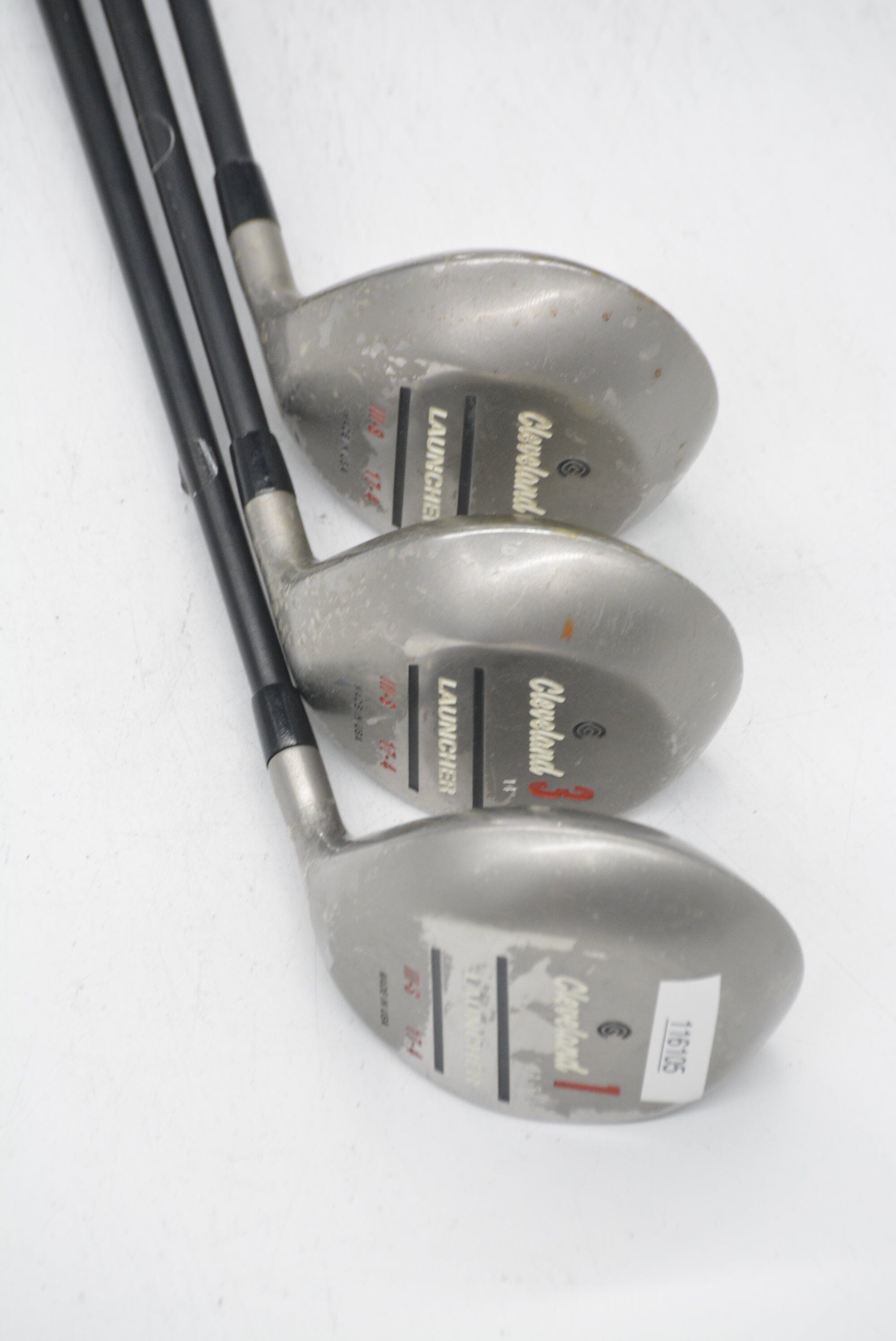 Cleveland Launcher Old D, 3W, 5W S Flex Golf Clubs GolfRoots 
