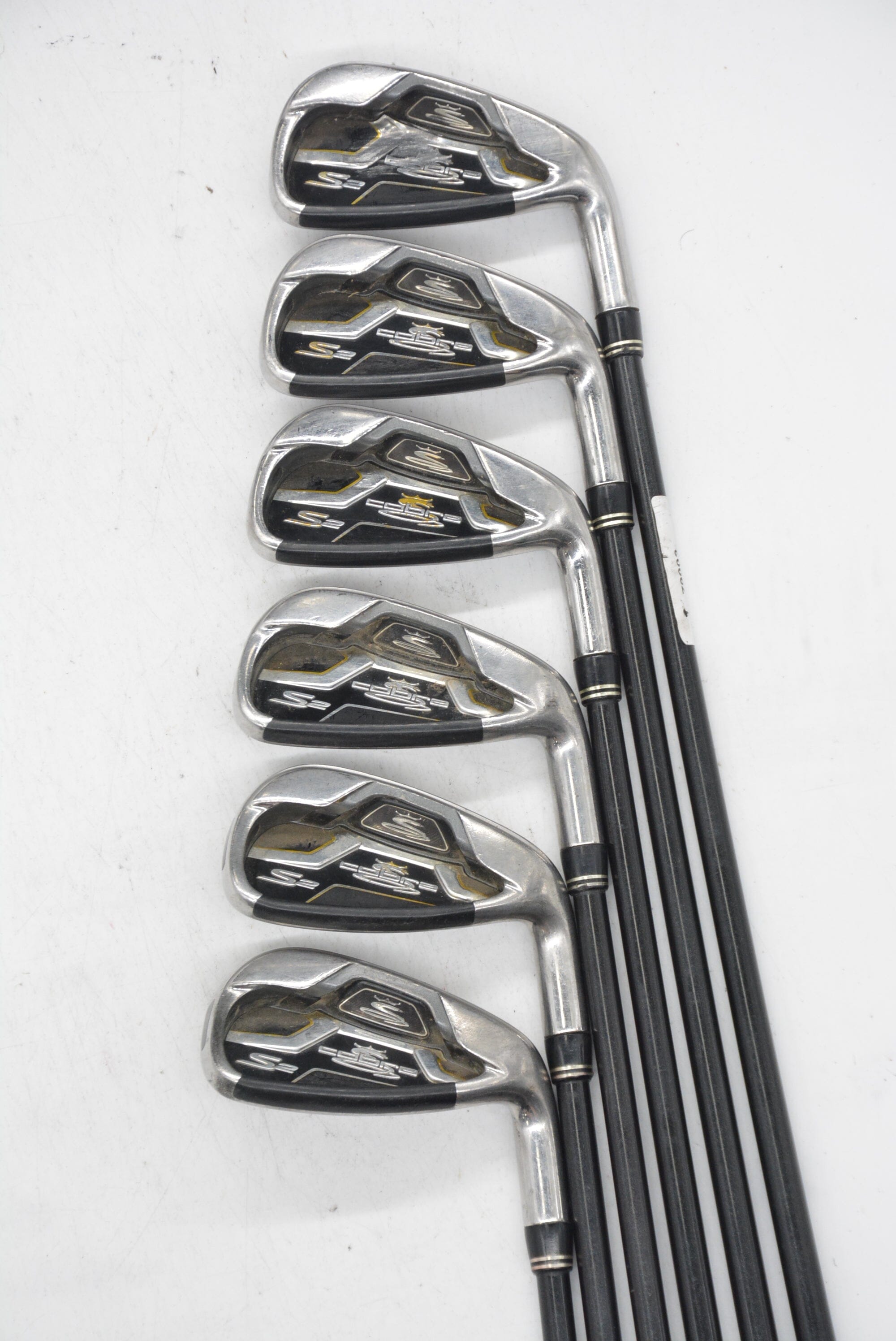 Cobra S2 4-9 Iron Set R Flex -0.25" Golf Clubs GolfRoots 