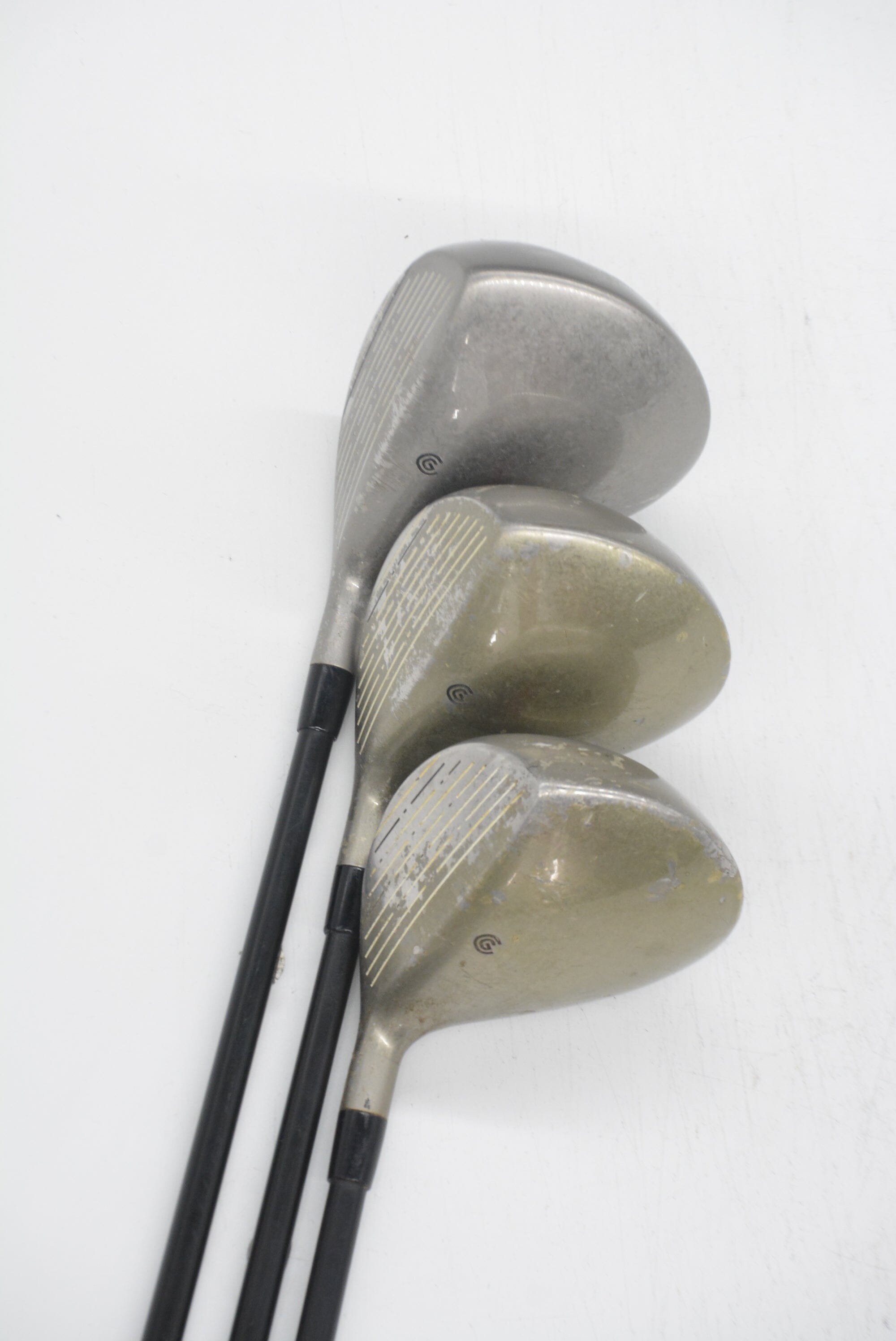 Cleveland Launcher Old D, 3W, 5W S Flex Golf Clubs GolfRoots 