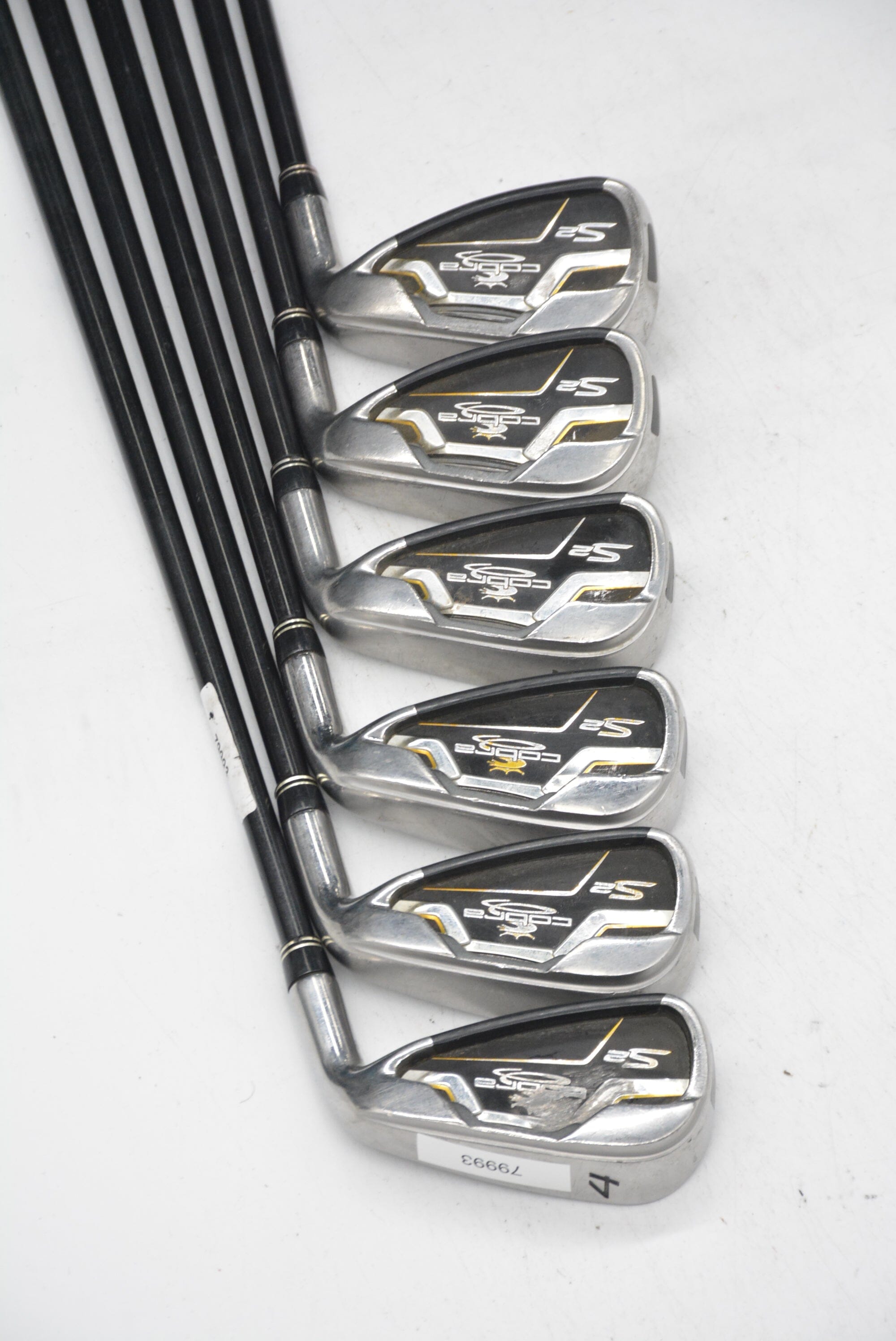 Cobra S2 4-9 Iron Set R Flex -0.25" Golf Clubs GolfRoots 