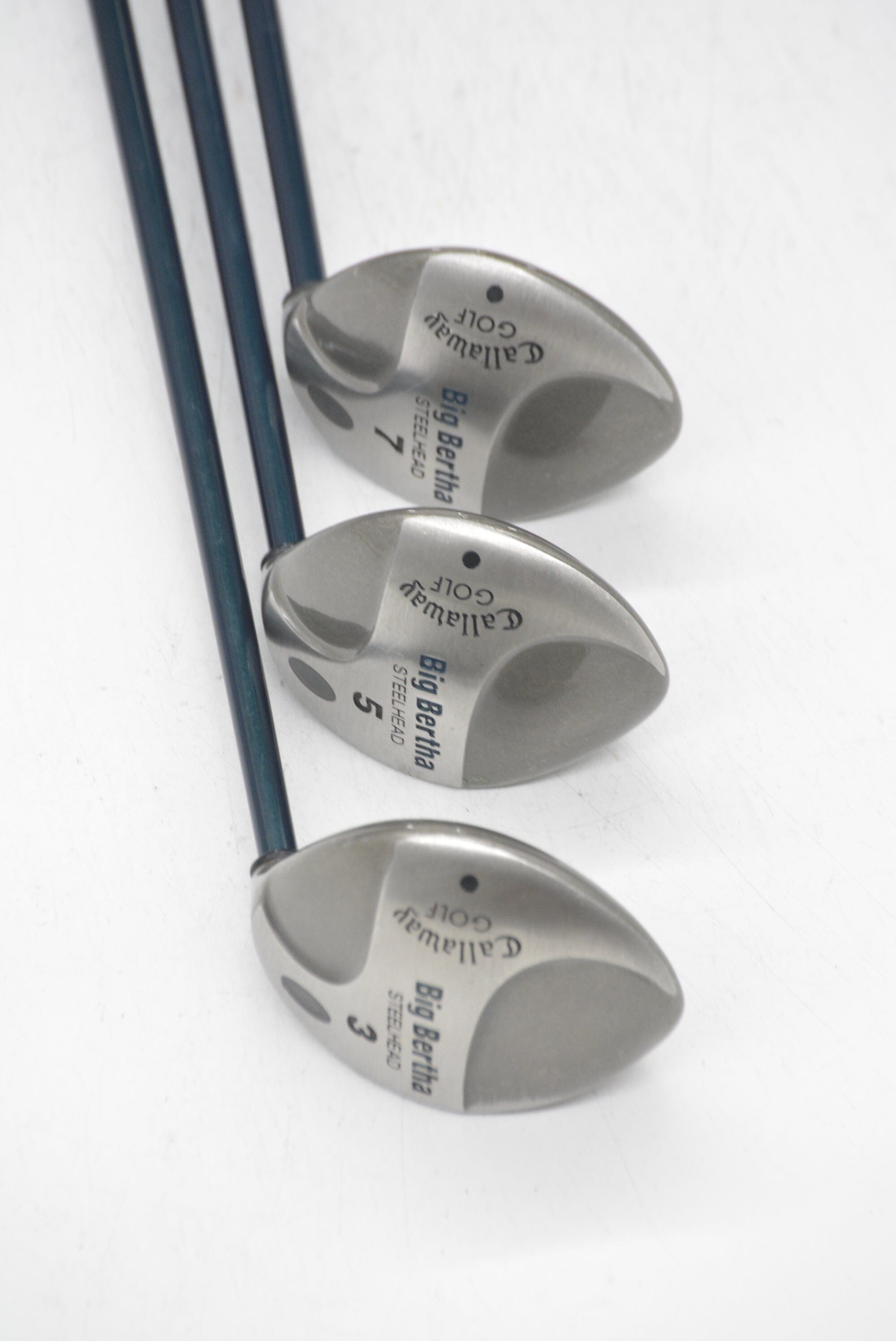 Women's Callaway Steelhead 3W, 5W, 7W Wood Set W Flex Golf Clubs GolfRoots 