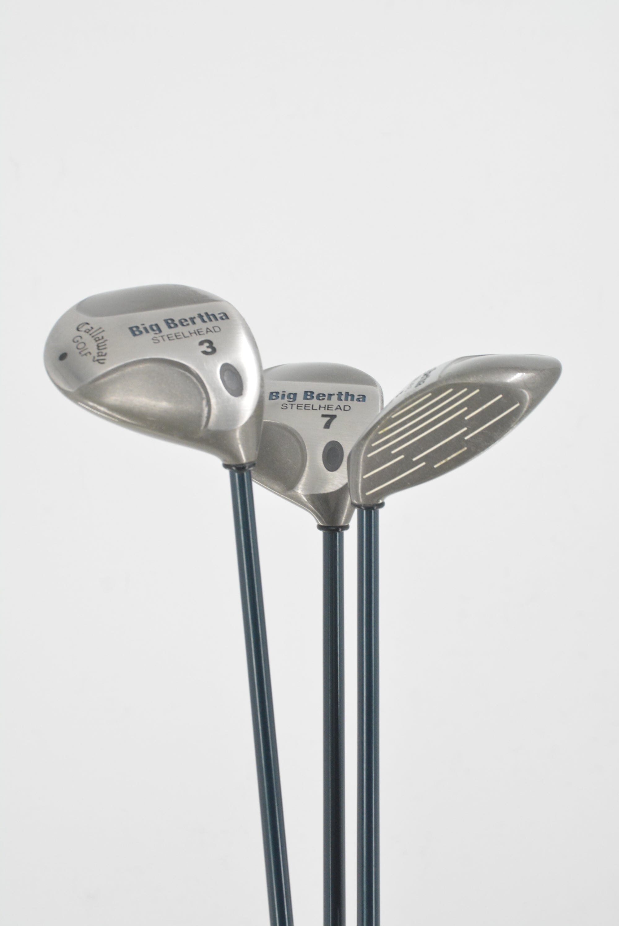 Women's Callaway Steelhead 3W, 5W, 7W Wood Set W Flex Golf Clubs GolfRoots 