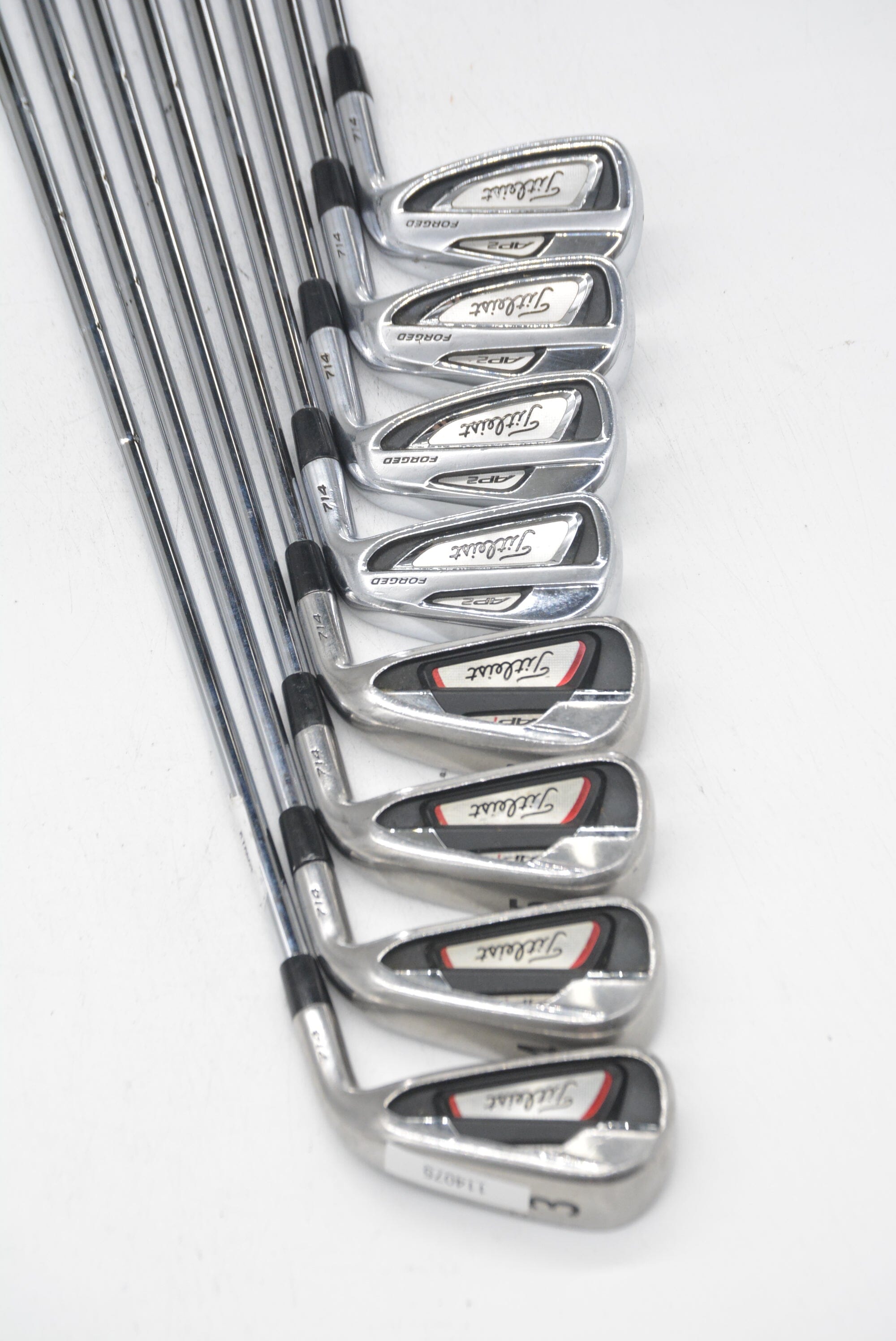 Titleist 714 AP1/AP2 Combo Set 3-PW Iron Set S Flex -0.25" Golf Clubs GolfRoots 