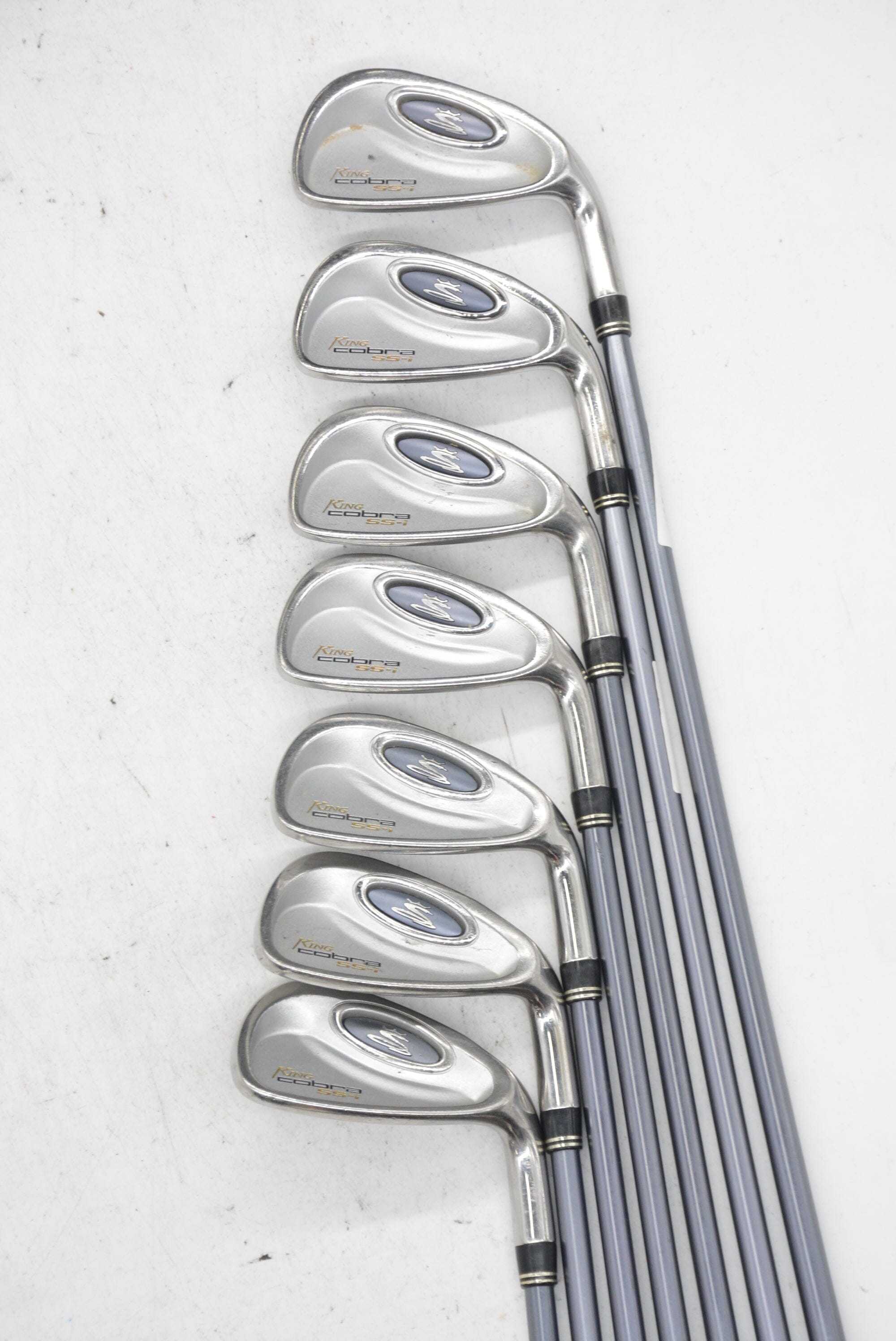 Women's Cobra SS I Oversize 4-PW Iron Set W Flex -0.25" Golf Clubs GolfRoots 