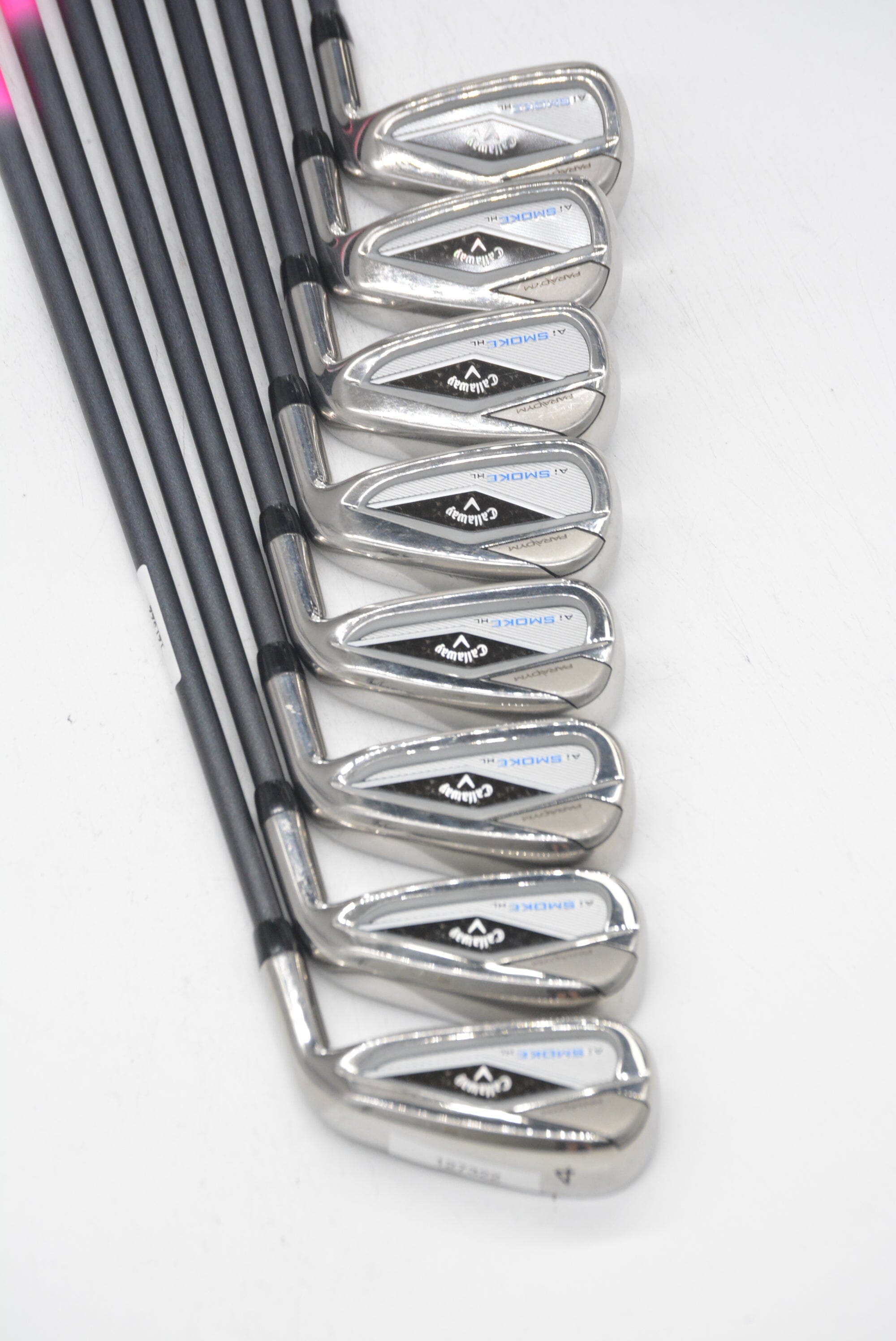 Callaway Paradym Ai Smoke HL 4-AW Iron Set SR Flex -0.25" Golf Clubs GolfRoots 