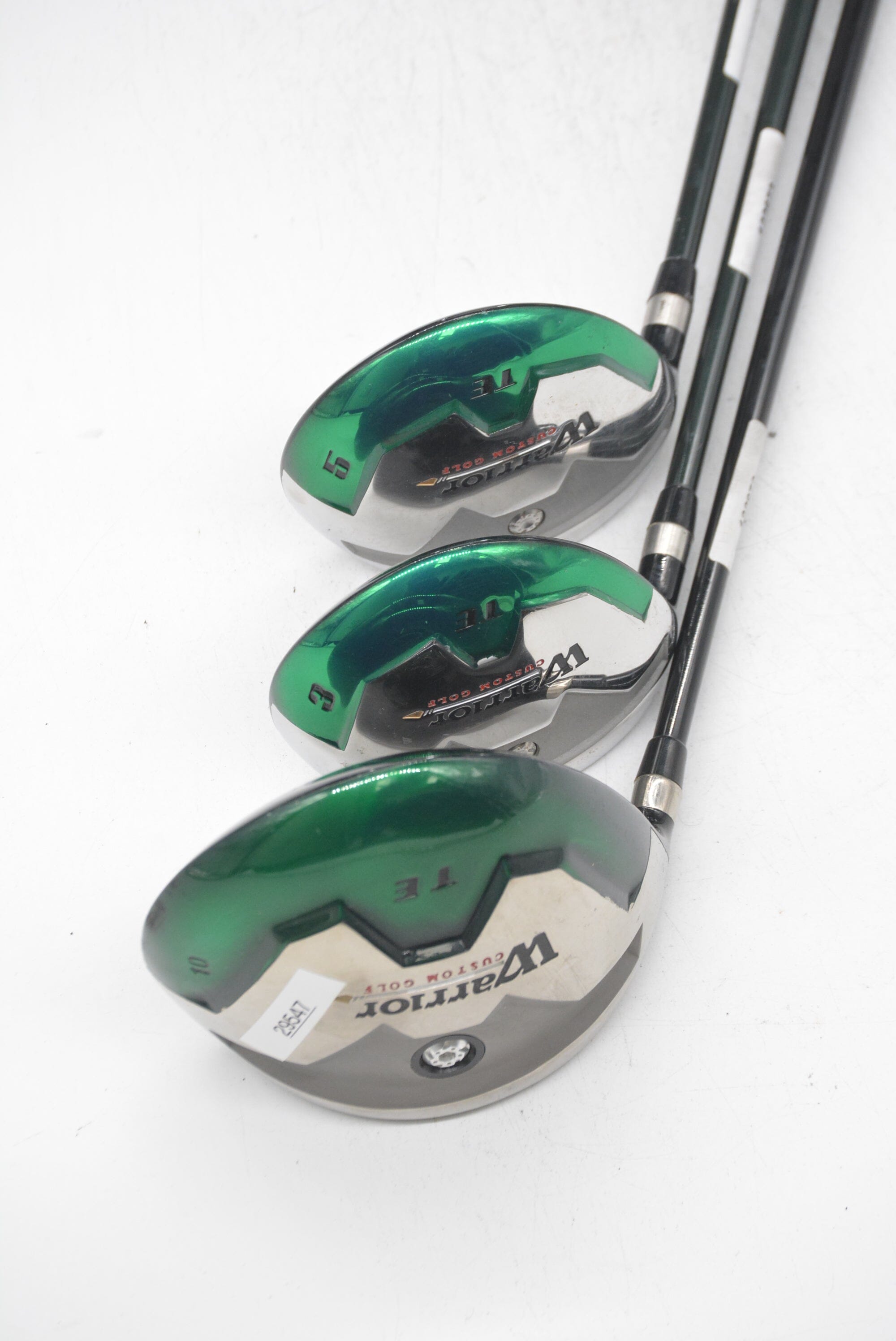 Lefty Warrior TE D, 3W, 5W Wood Set R Flex Golf Clubs GolfRoots 