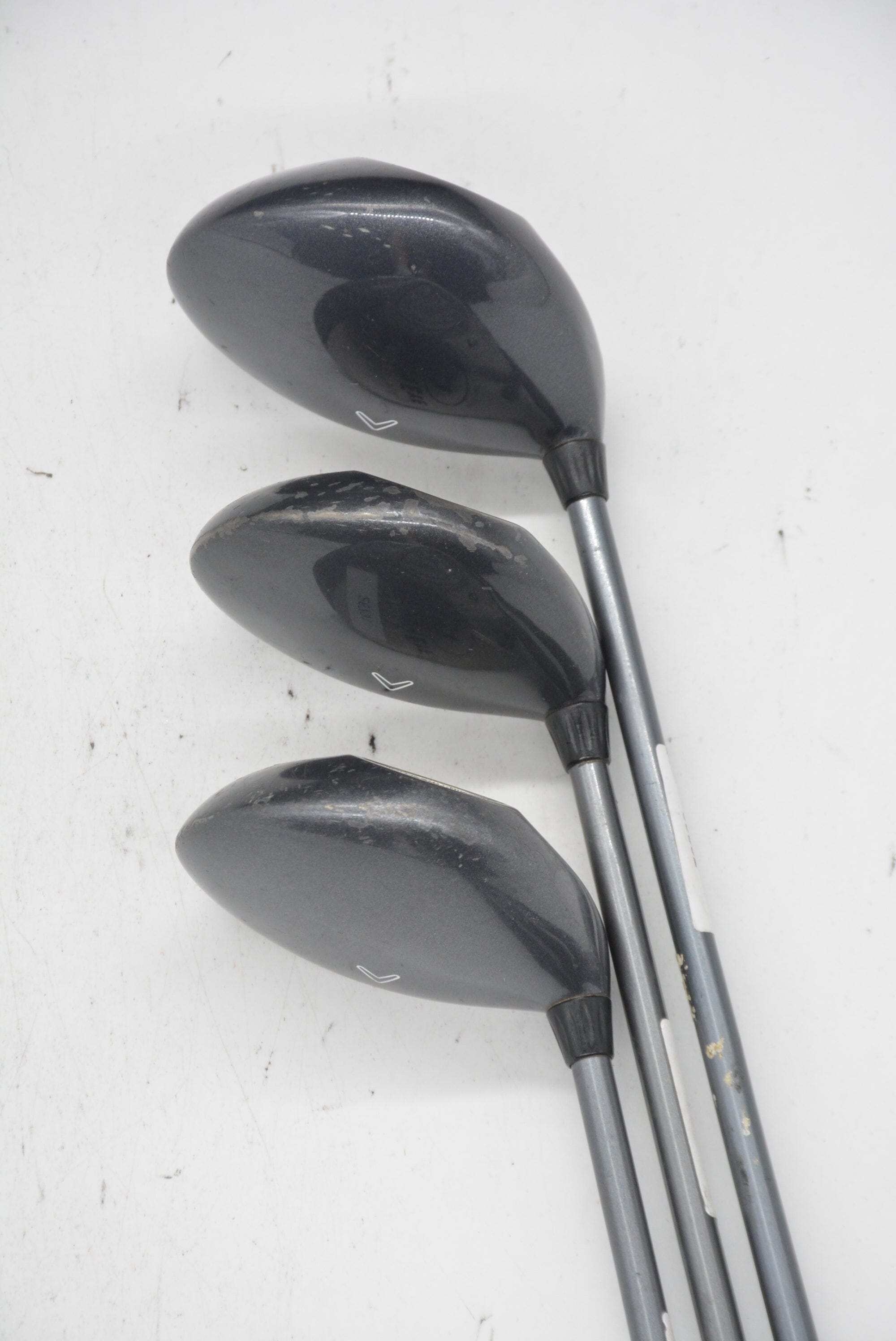 Women's Callaway Hawk Eye VFT Titanium 3W, 5W, 7W Wood Set W Flex Golf Clubs GolfRoots 