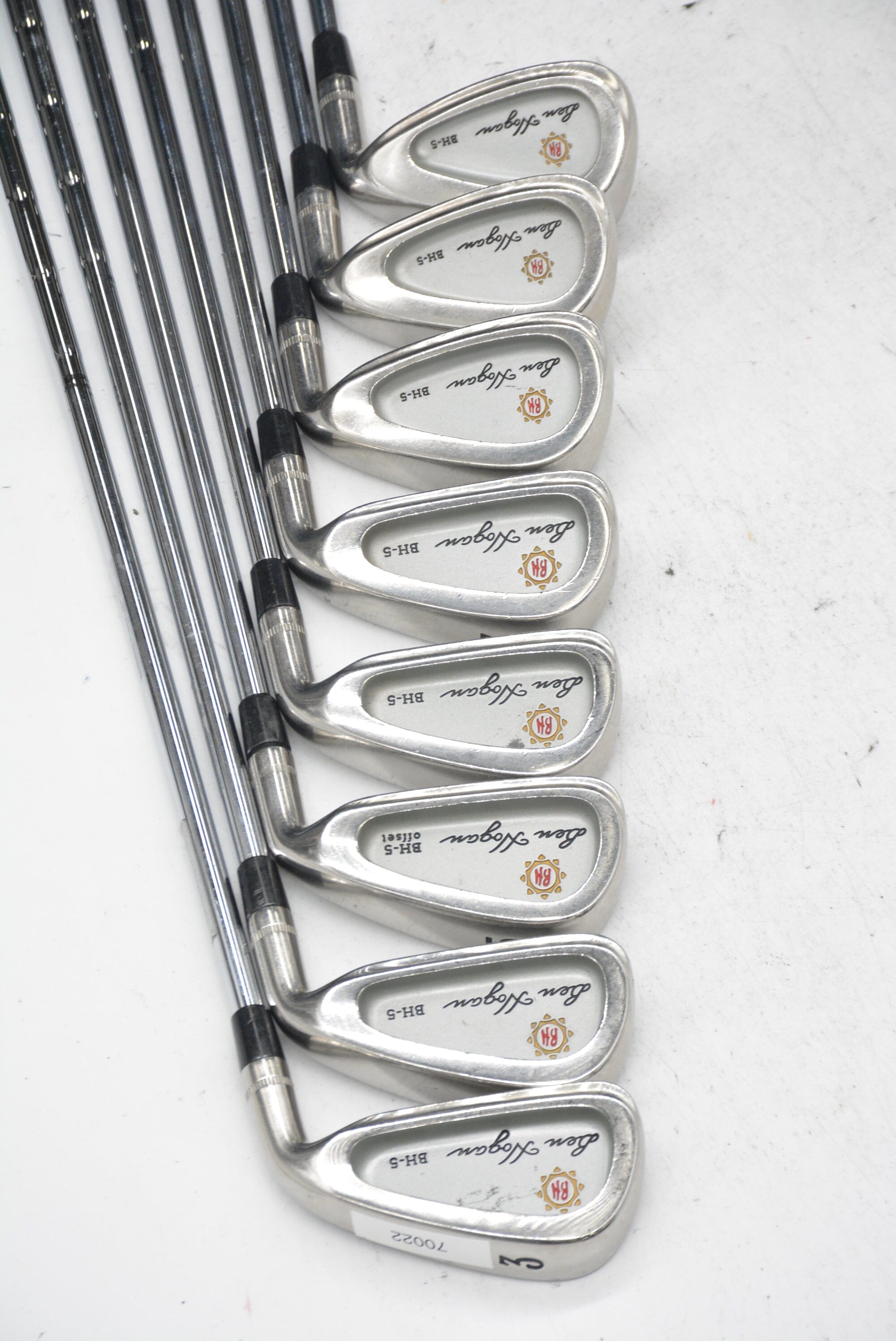 Ben Hogan BH-5 3-PW Iron Set S Flex Std Length Golf Clubs GolfRoots 