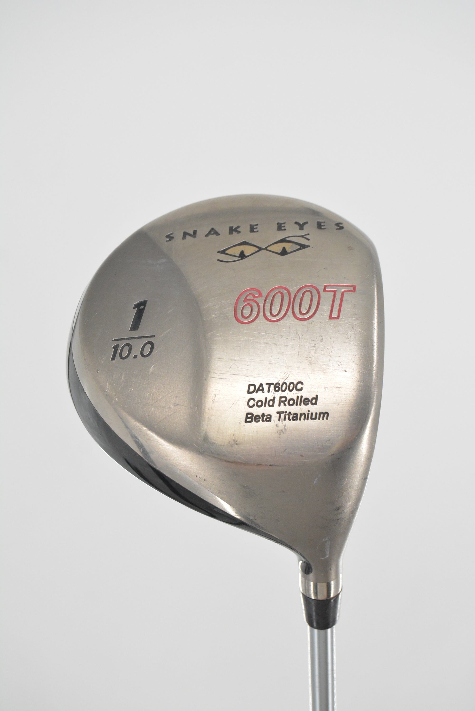 Snake Eyes 600T 10 Degree Driver S Flex 45" Golf Clubs GolfRoots 