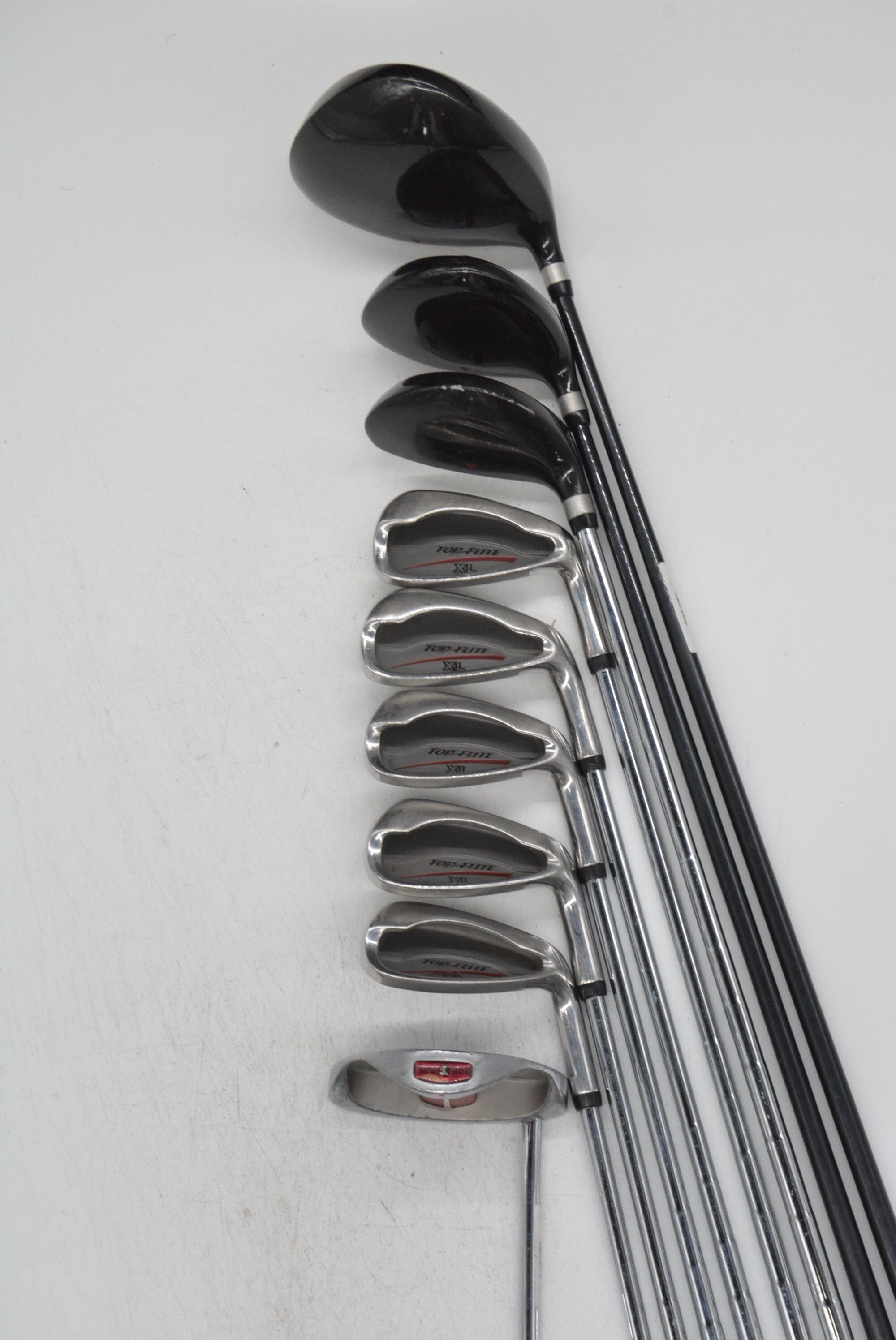 Top Flite XL Mixed Full Set R Flex Std Length Golf Clubs GolfRoots 