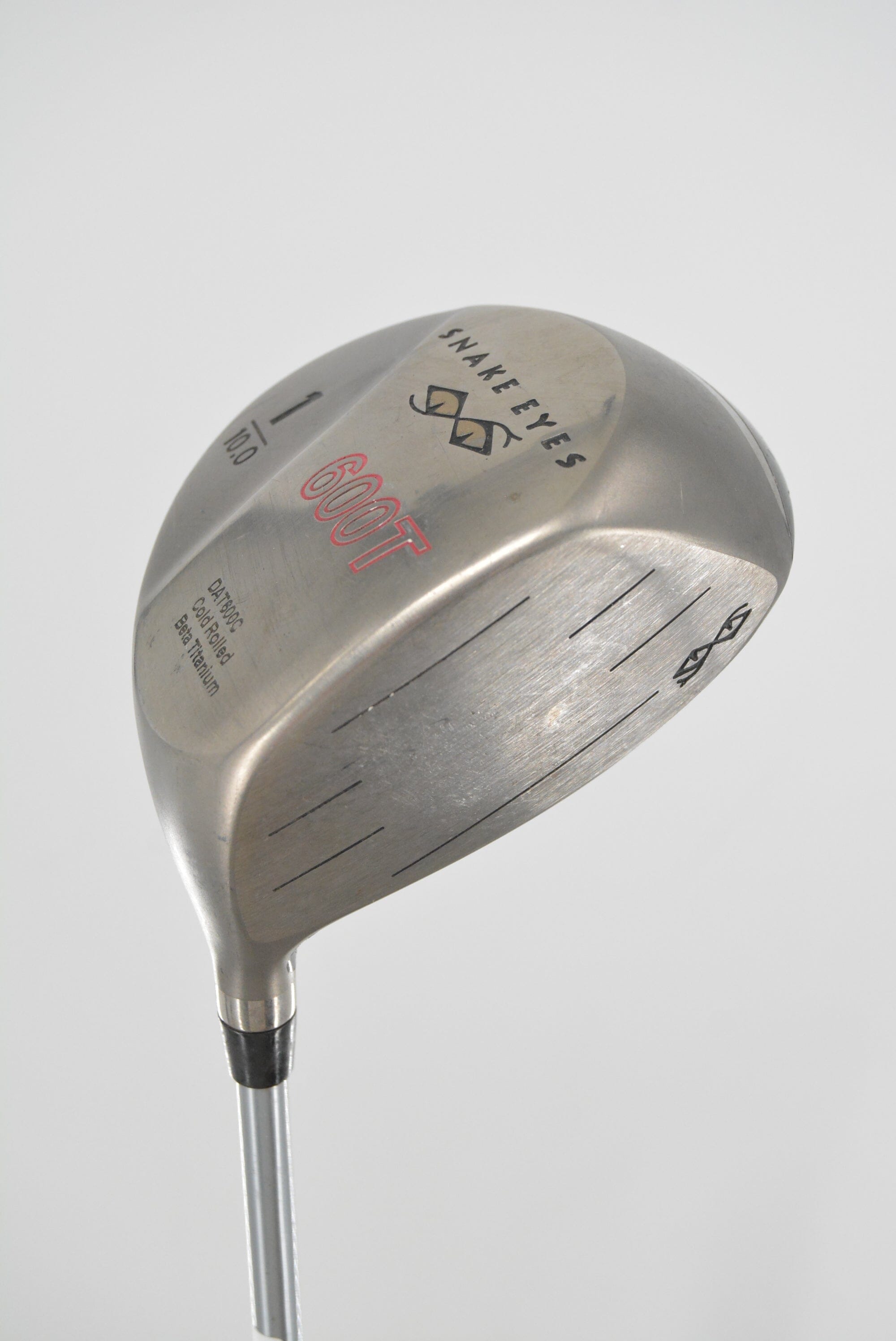 Snake Eyes 600T 10 Degree Driver S Flex 45" Golf Clubs GolfRoots 