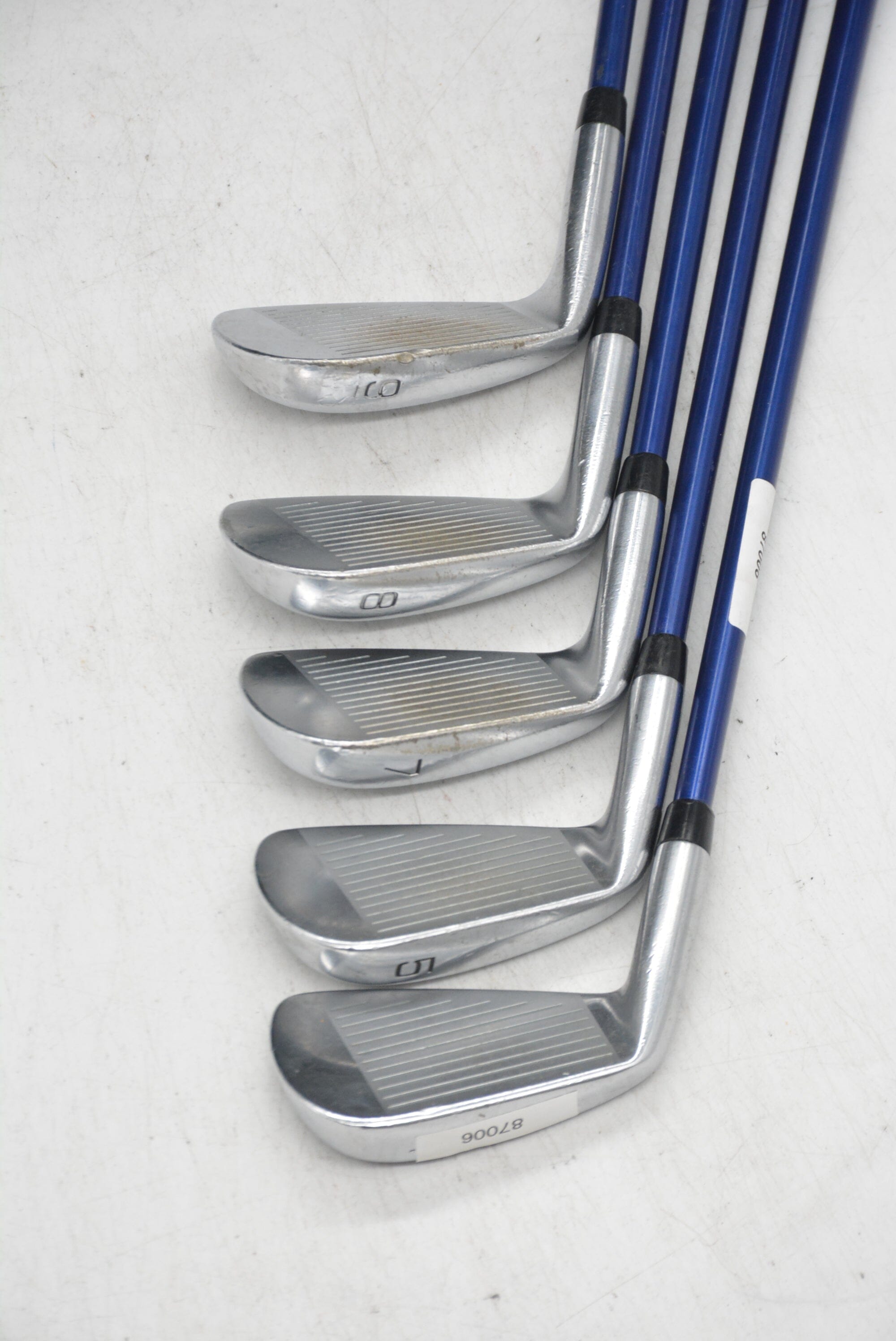 Mizuno JPX 800 4-5, 7-9 Iron Set R Flex -0.5" Golf Clubs GolfRoots 