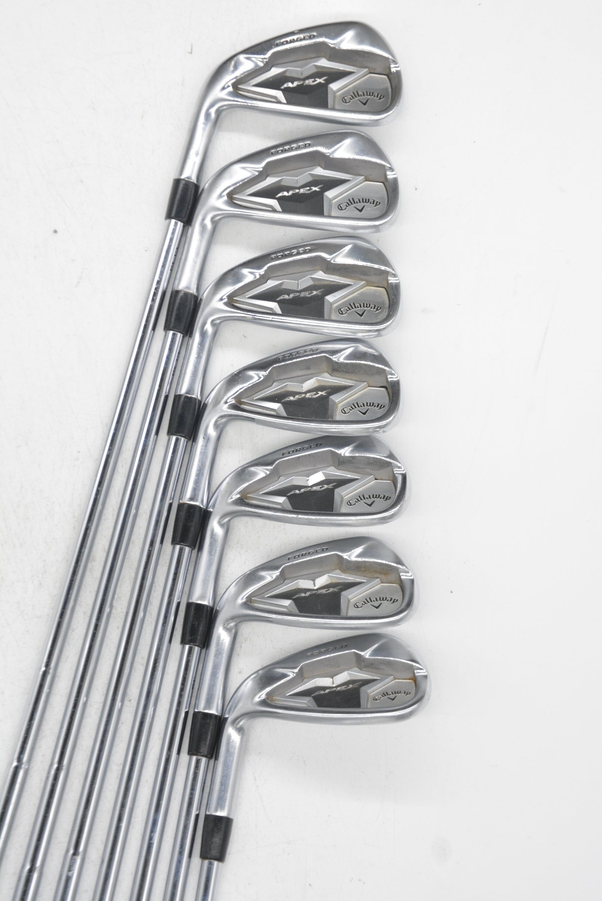 Lefty Callaway Apex 19 5-AW Iron Set S Flex +0.25" Golf Clubs GolfRoots 