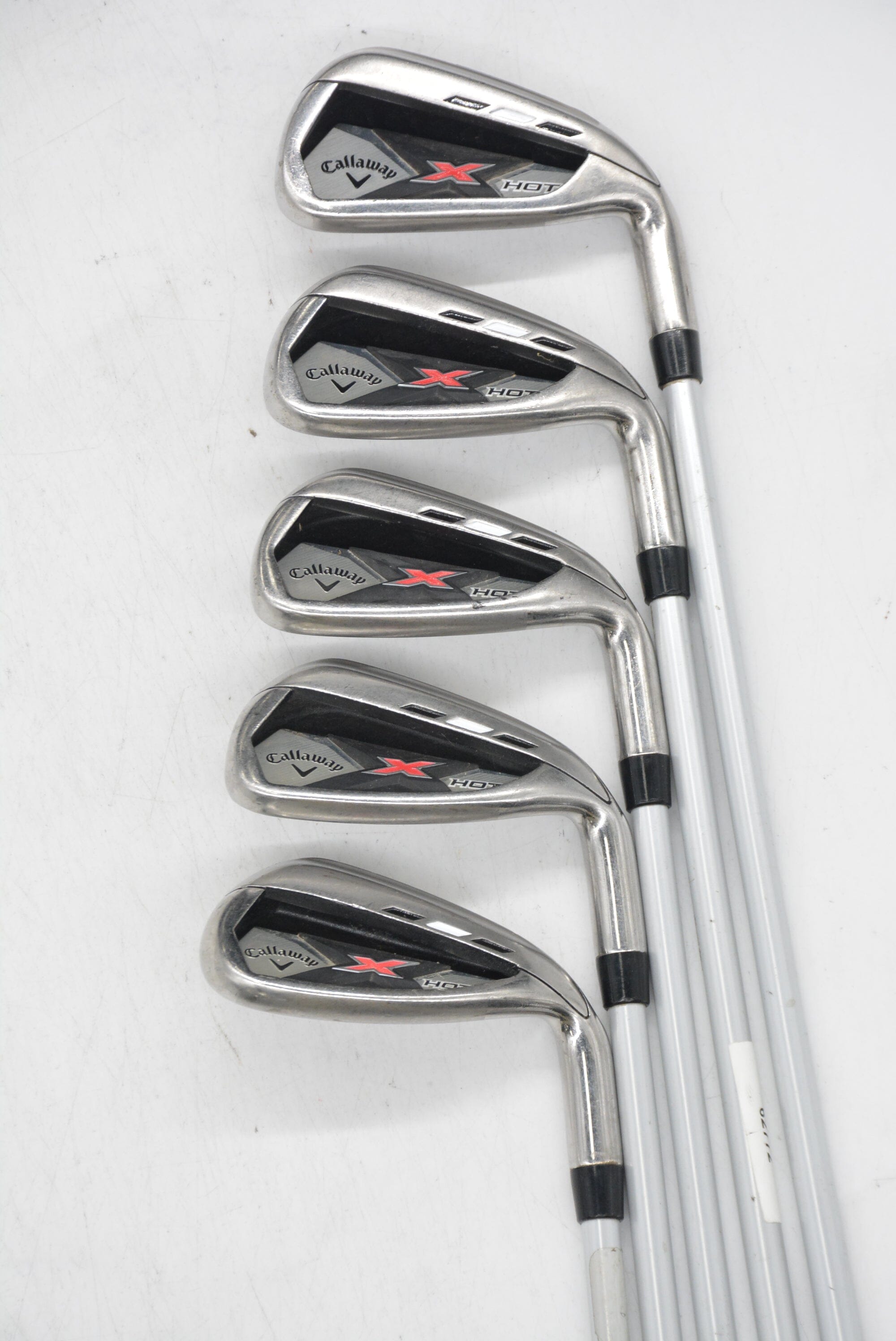 Callaway X Hot 6, 8-AW Iron Set R Flex -0.25" Golf Clubs GolfRoots 