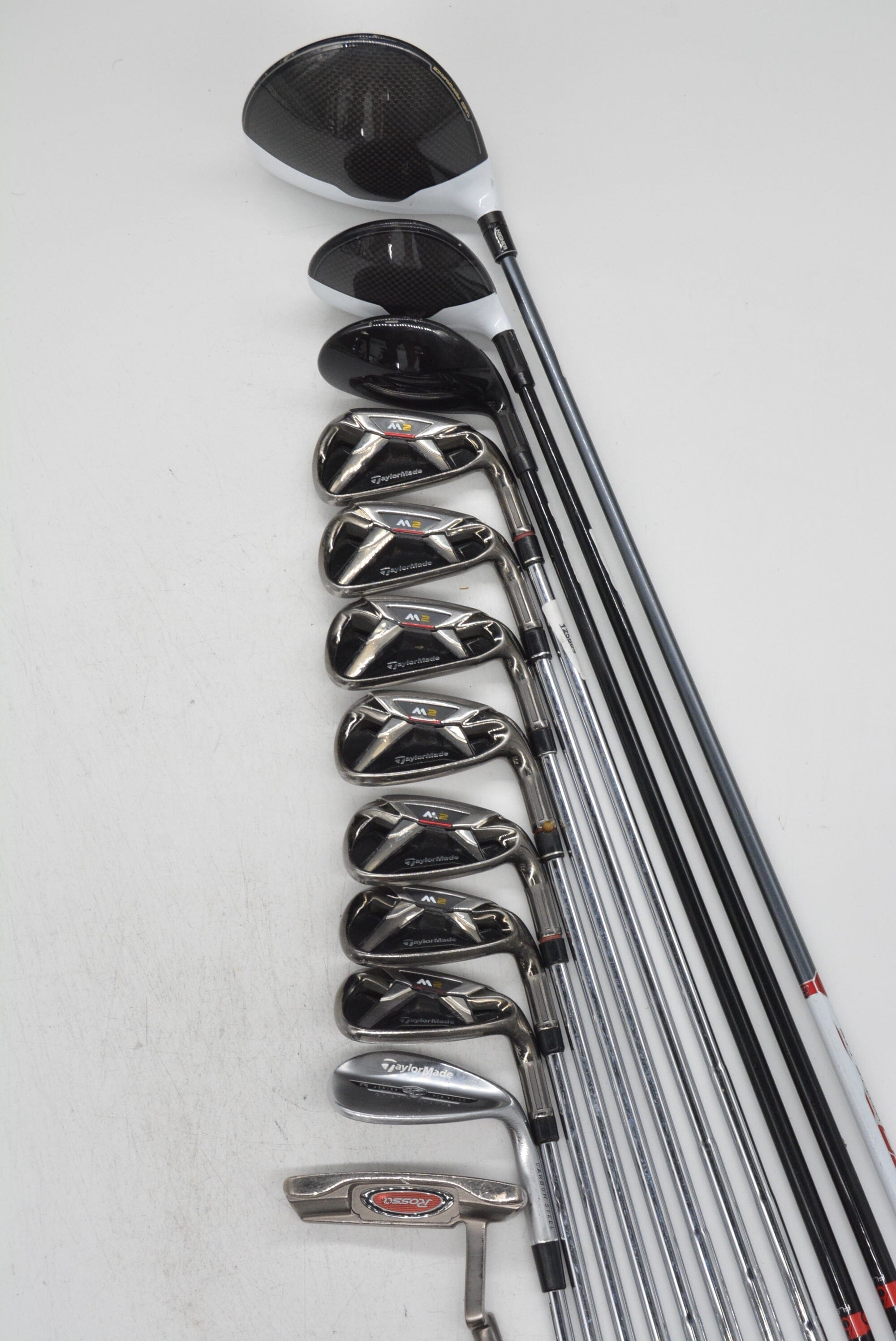 TaylorMade M2 Mixed Full Set R Flex +1" Golf Clubs GolfRoots 