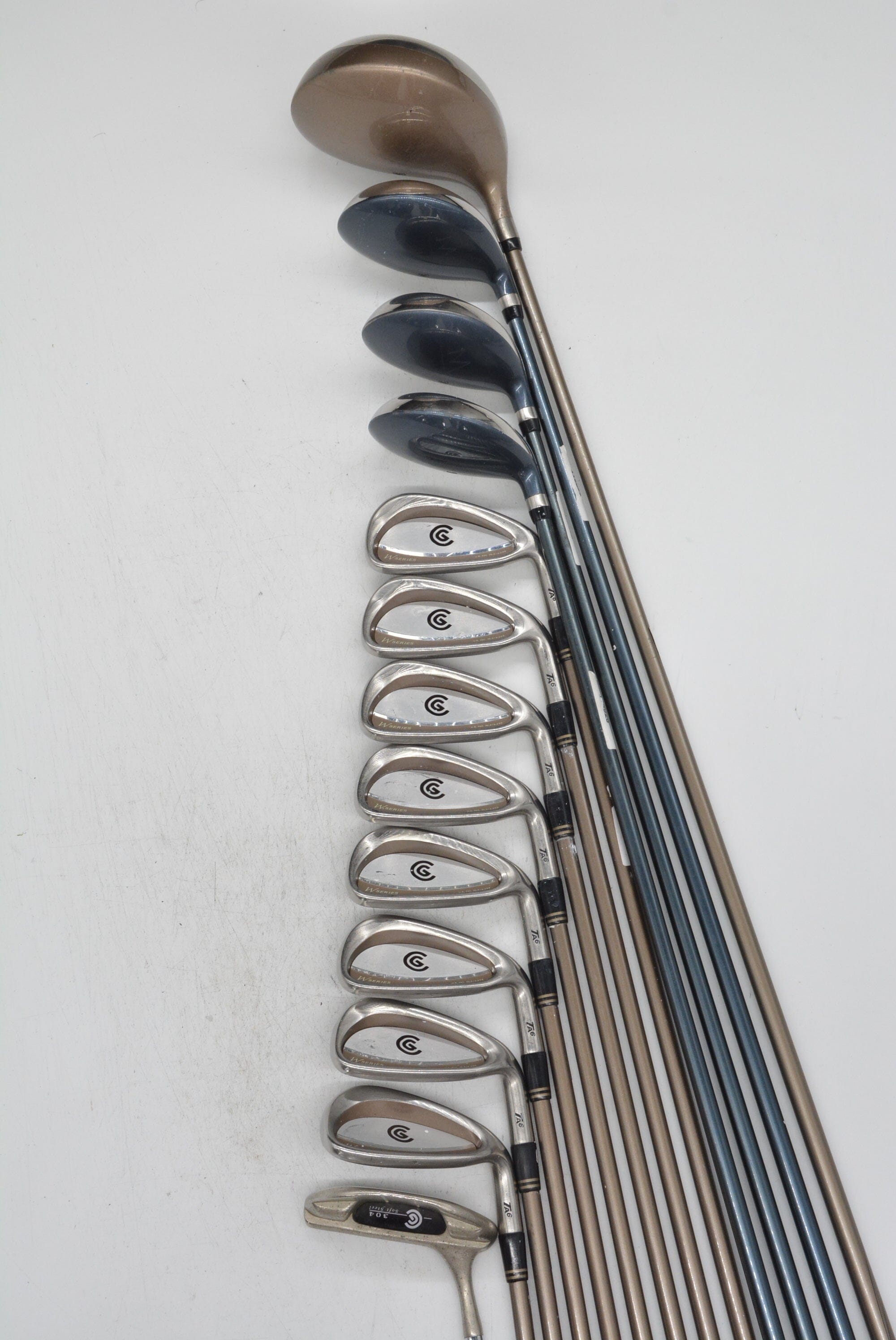 Women's Cleveland Ta6 Mixed Full Set W Flex Std Length Golf Clubs GolfRoots 