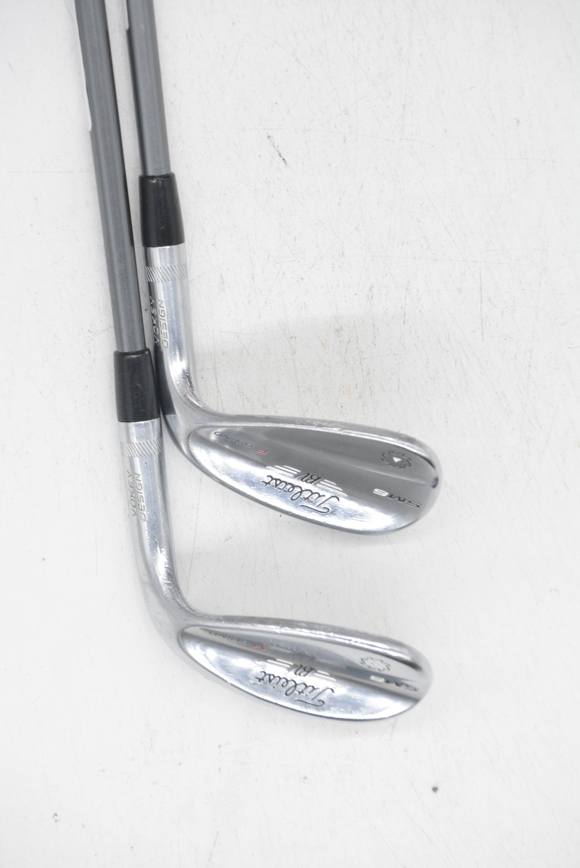 Titleist Vokey SM6 Tour Chrome 52 & 58 Degree Wedge Set S Flex Golf Clubs GolfRoots 