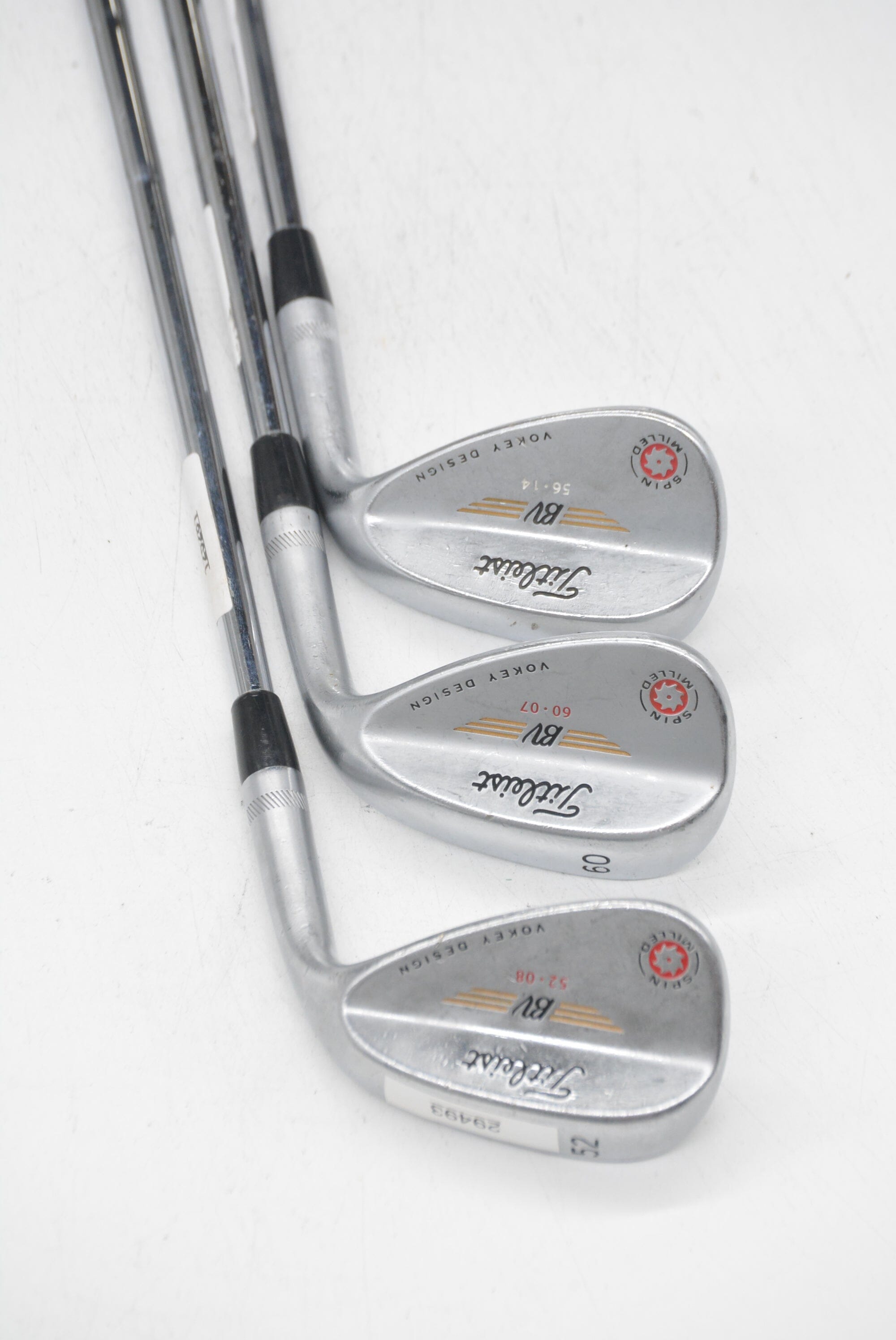 Titleist Vokey Spin Milled 52, 56, 60 Degree Wedge Set Wedge Flex Golf Clubs GolfRoots 