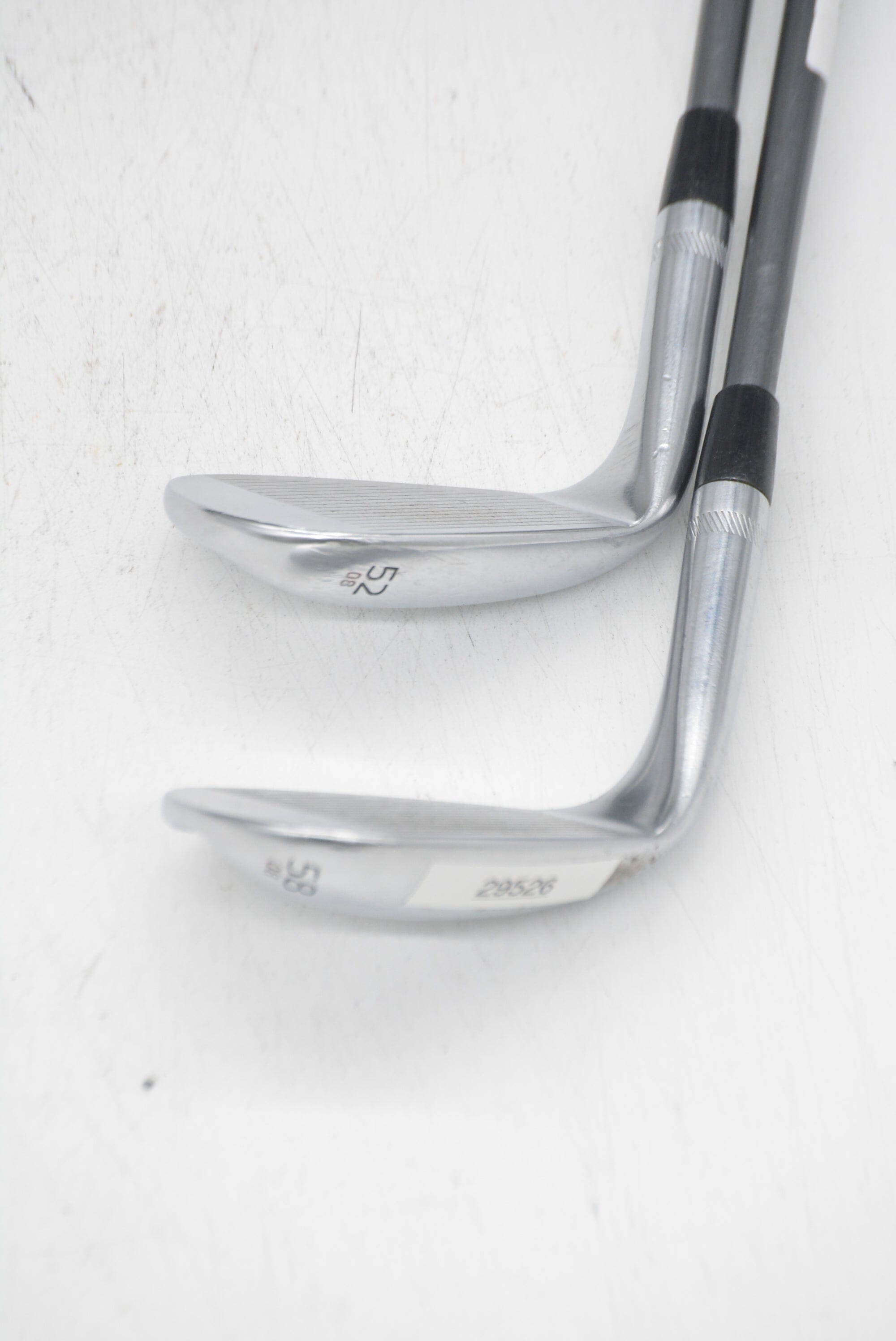 Titleist Vokey SM6 Tour Chrome 52 & 58 Degree Wedge Set S Flex Golf Clubs GolfRoots 