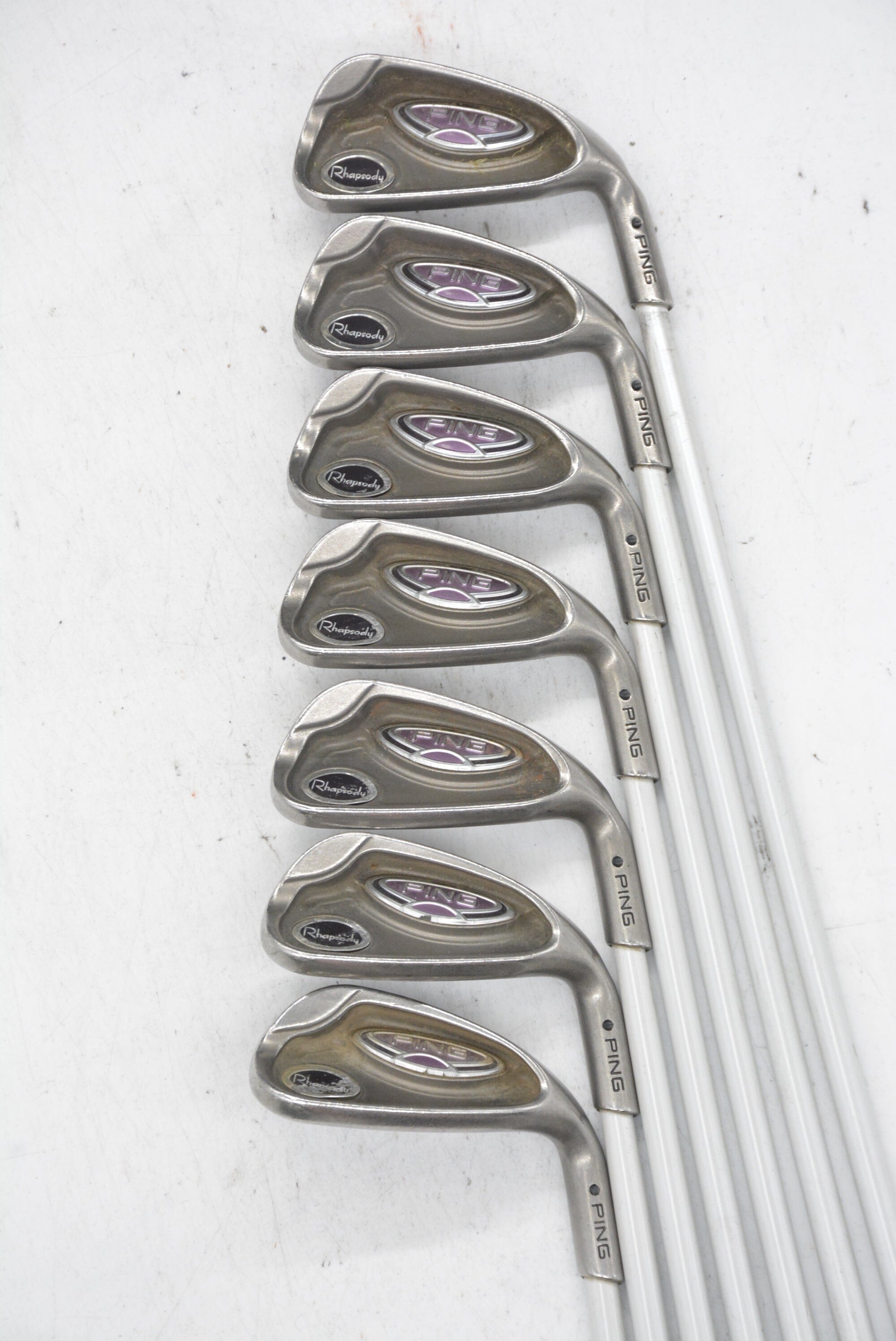 Women's Ping Rhapsody 5-UW Iron Set W Flex -0.25" Golf Clubs GolfRoots 