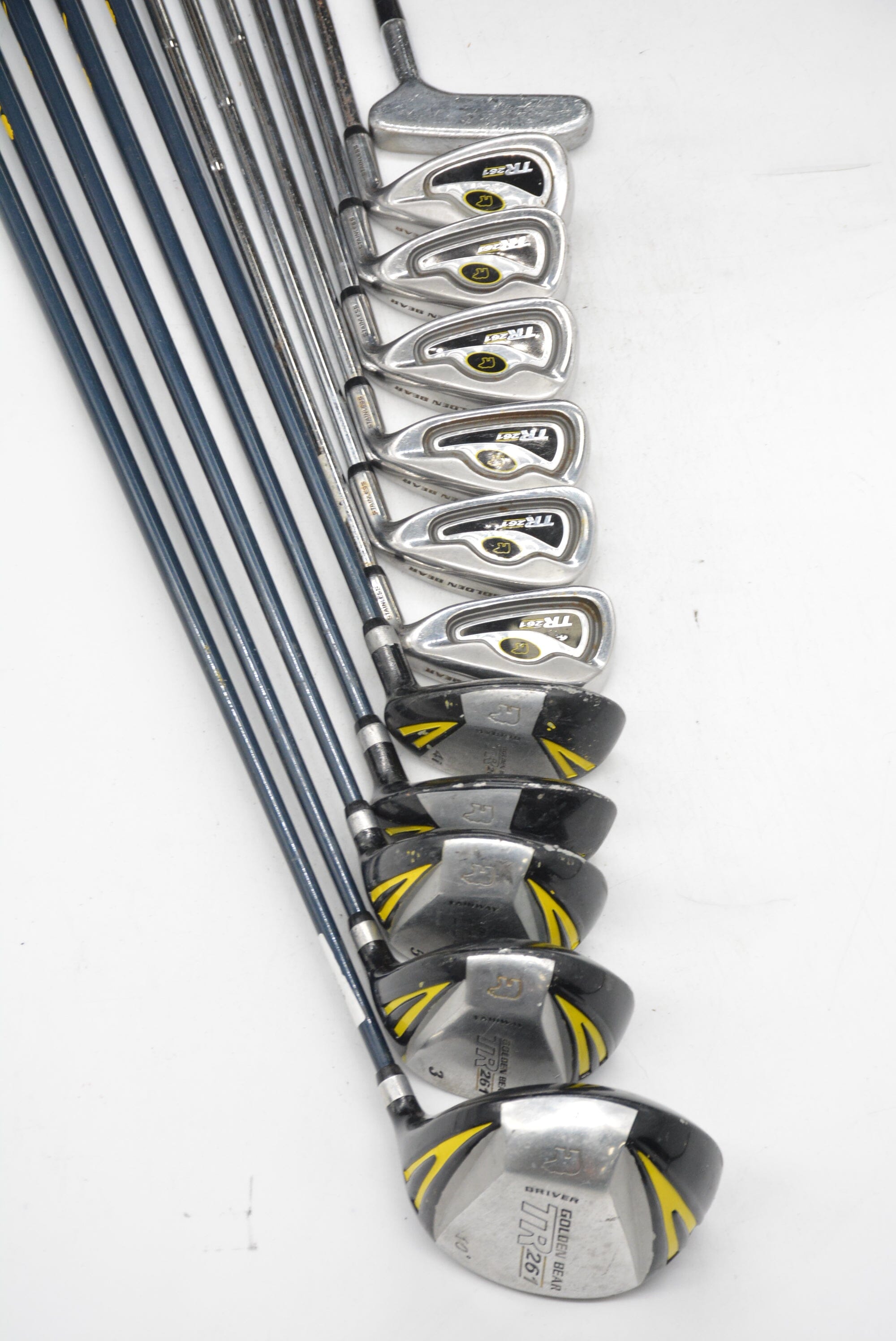 Nicklaus Golden Bear Mixed Full Set Uniflex -0.25" Golf Clubs GolfRoots 