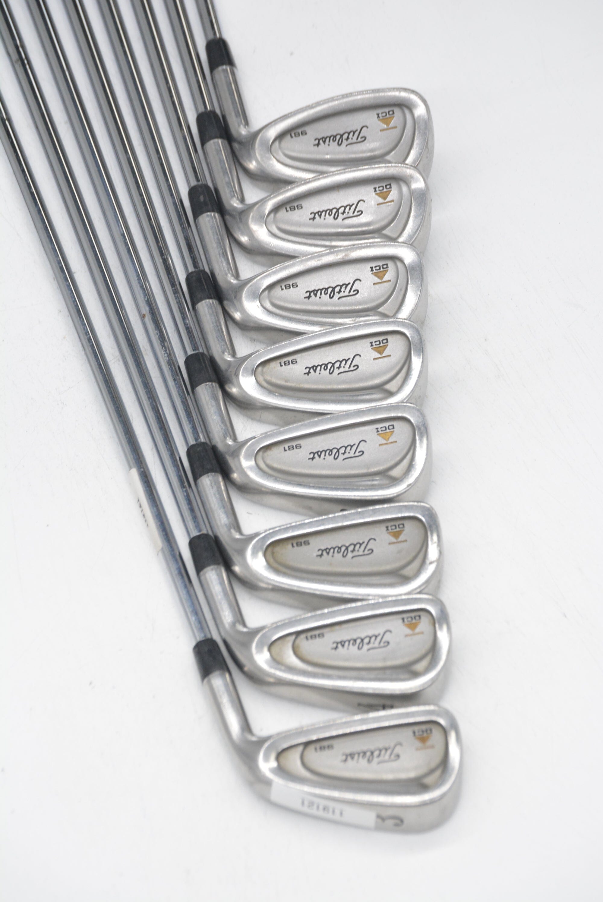Titleist DCI 981 3-PW Iron Set R Flex Std Length Golf Clubs GolfRoots 