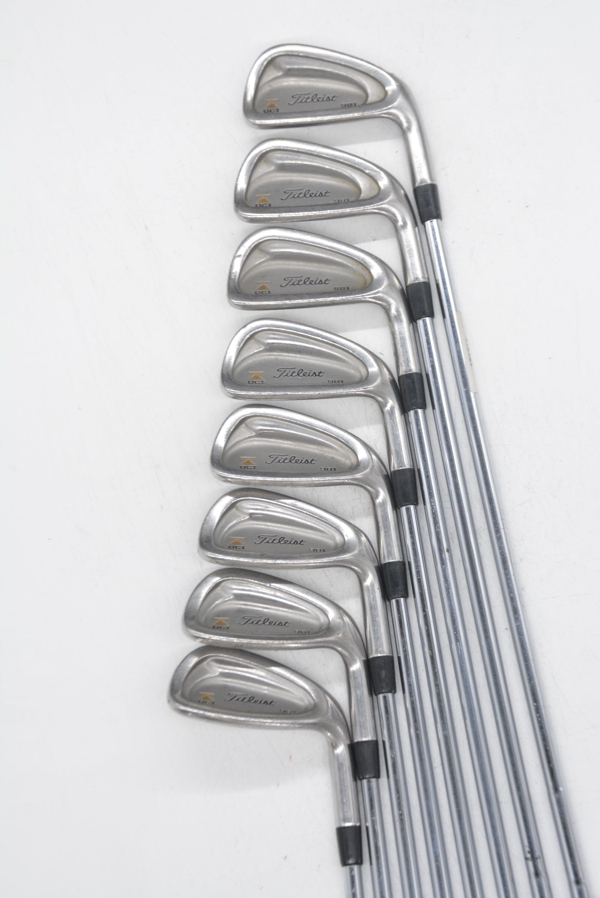 Titleist DCI 981 3-PW Iron Set R Flex Std Length Golf Clubs GolfRoots 