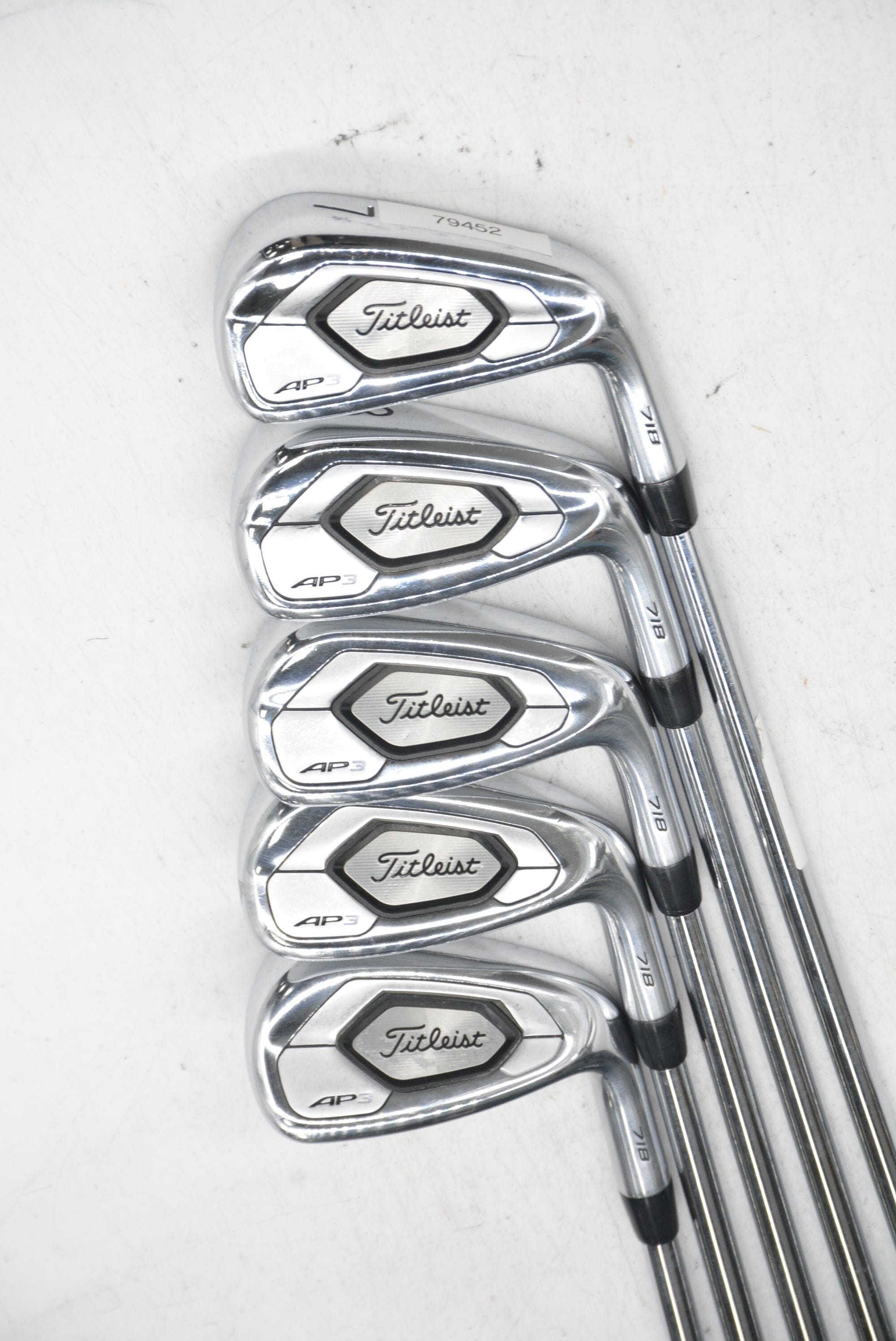 Titleist 718 AP3 7-GW Iron Set R Flex +0.5" Golf Clubs GolfRoots 