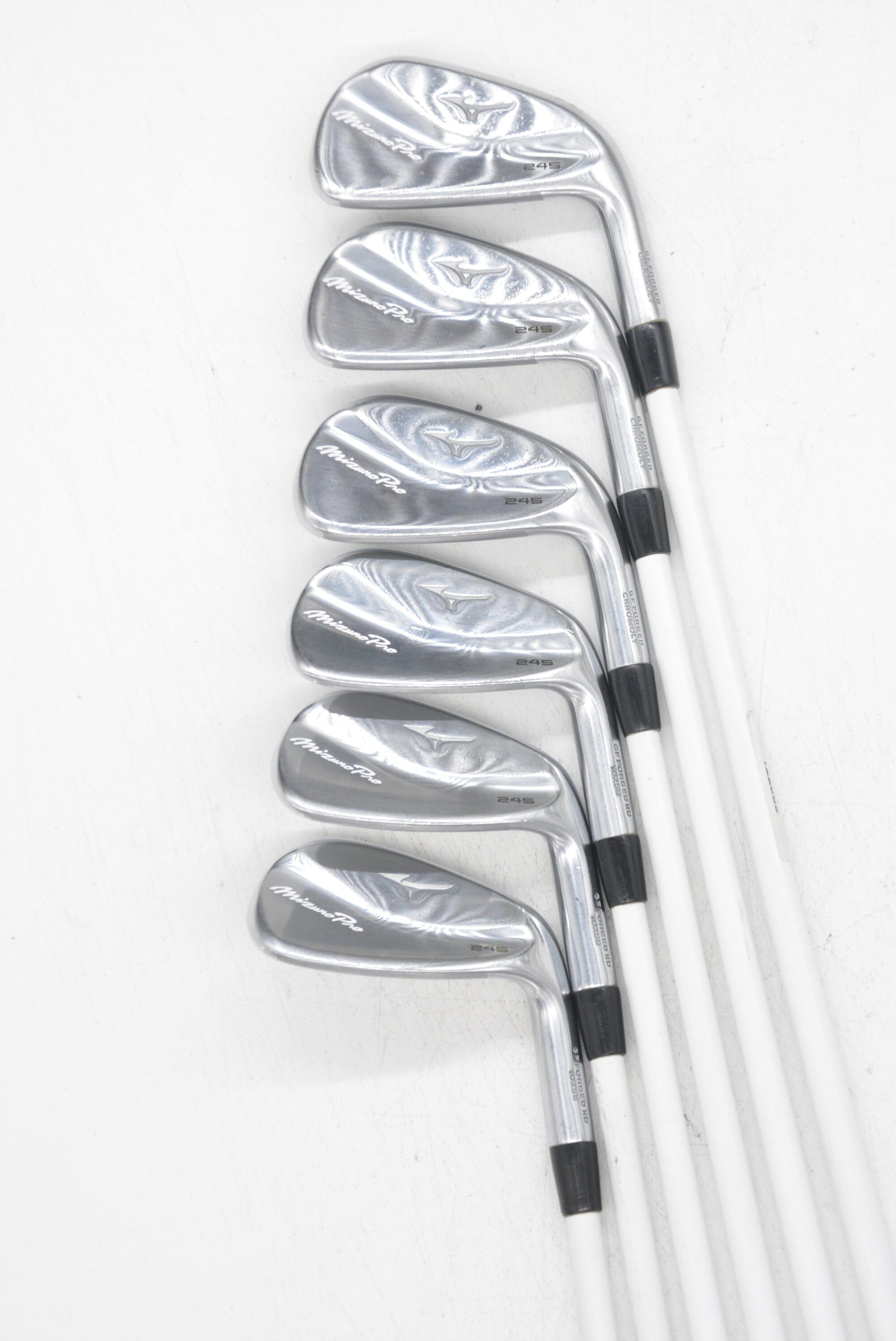 Mizuno Pro 245 6-GW Iron Set R Flex -0.5" Golf Clubs GolfRoots 