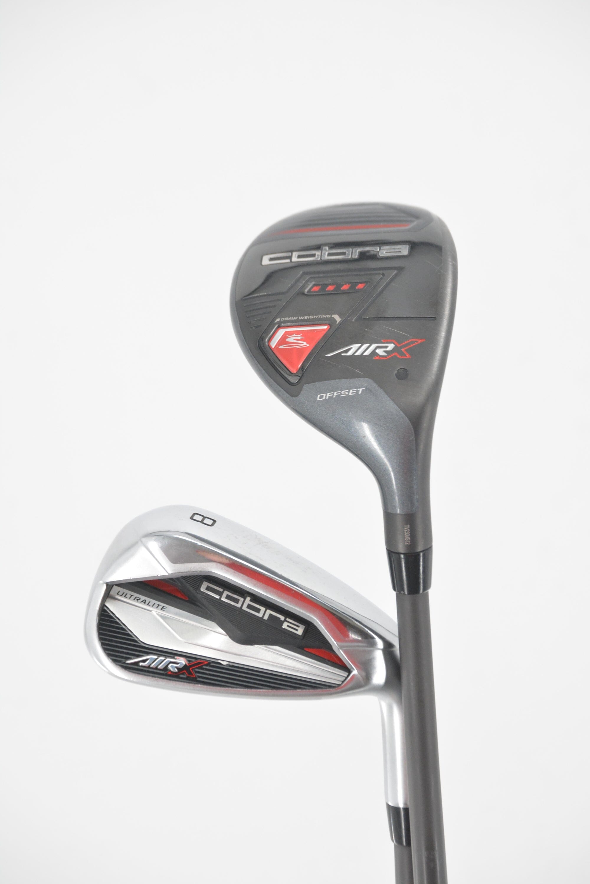 Cobra Air-X 4H-5H, 6-PW Iron Set R Flex -0.5" Golf Clubs GolfRoots 