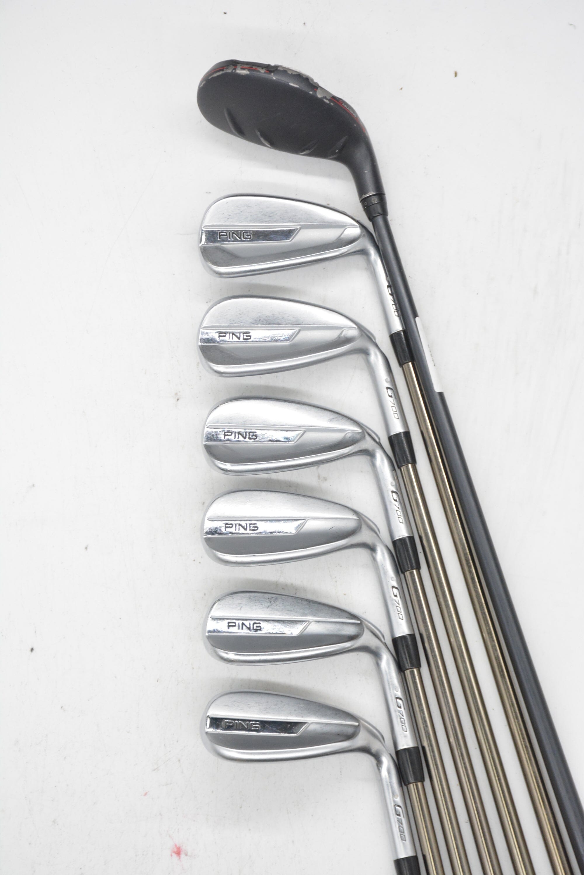 Ping G700 6H, 7-SW Iron Set R Flex -0.25" Golf Clubs GolfRoots 