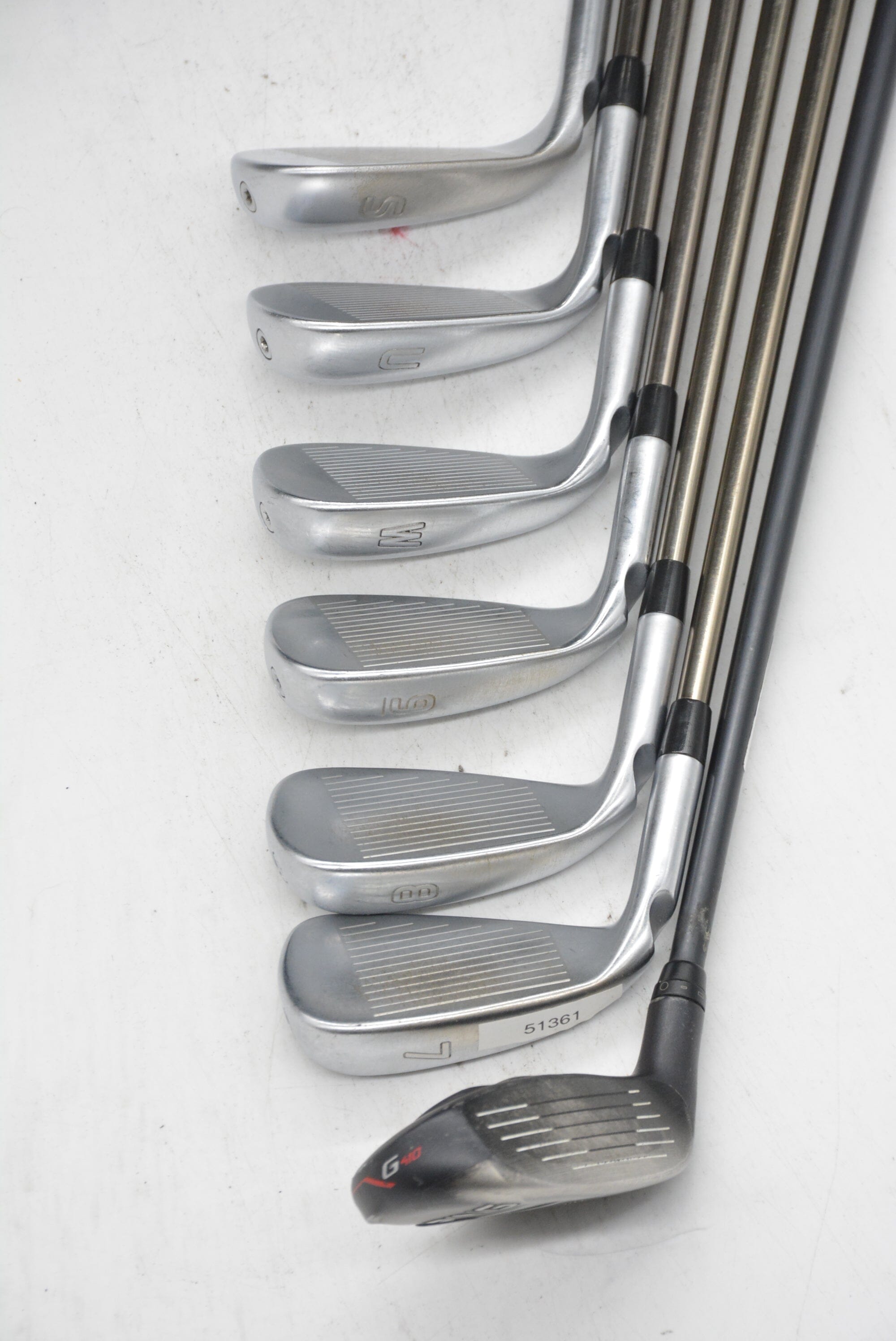 Ping G700 6H, 7-SW Iron Set R Flex -0.25" Golf Clubs GolfRoots 