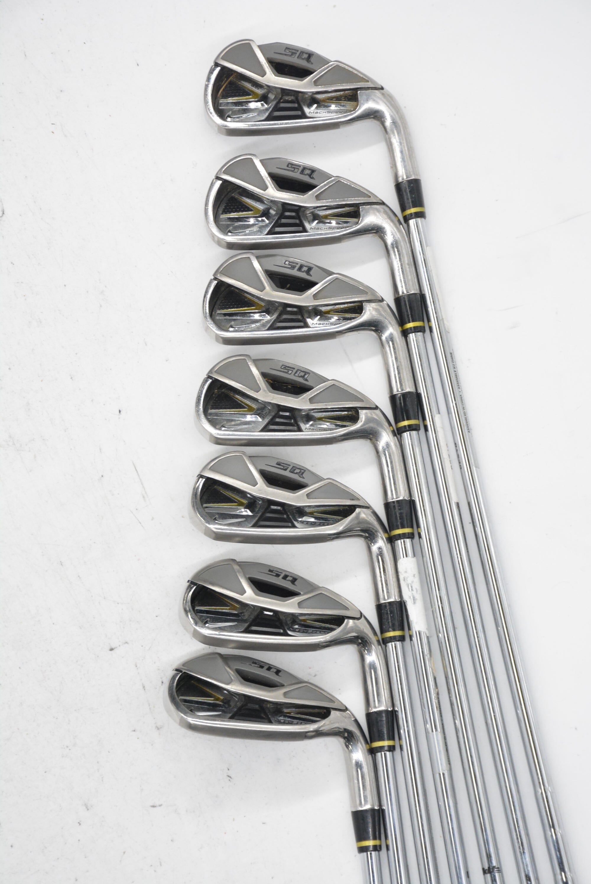 Nike SQ Machspeed 4-9, AW Iron Set R Flex Std Length Golf Clubs GolfRoots 