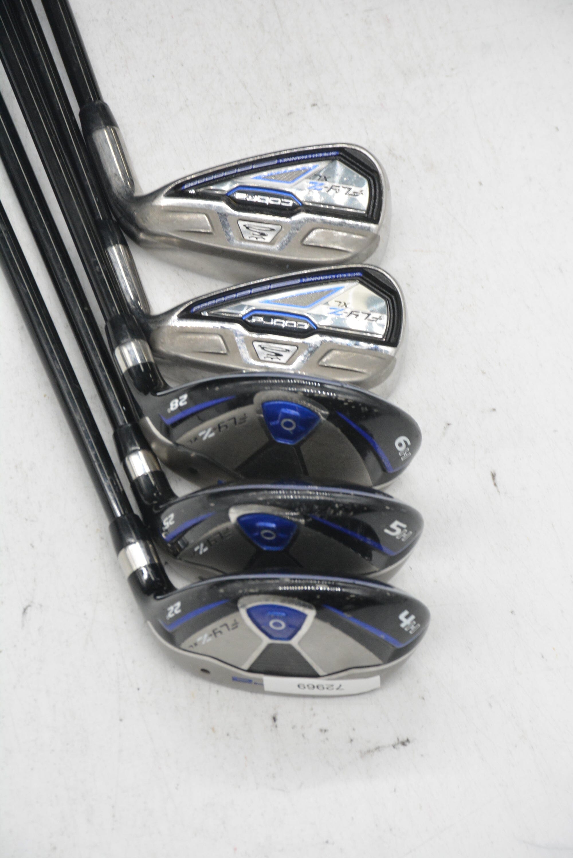 Cobra Fly-Z XL Combo 4h-6h,7,8 Iron Set SR Flex -0.25" Golf Clubs GolfRoots 