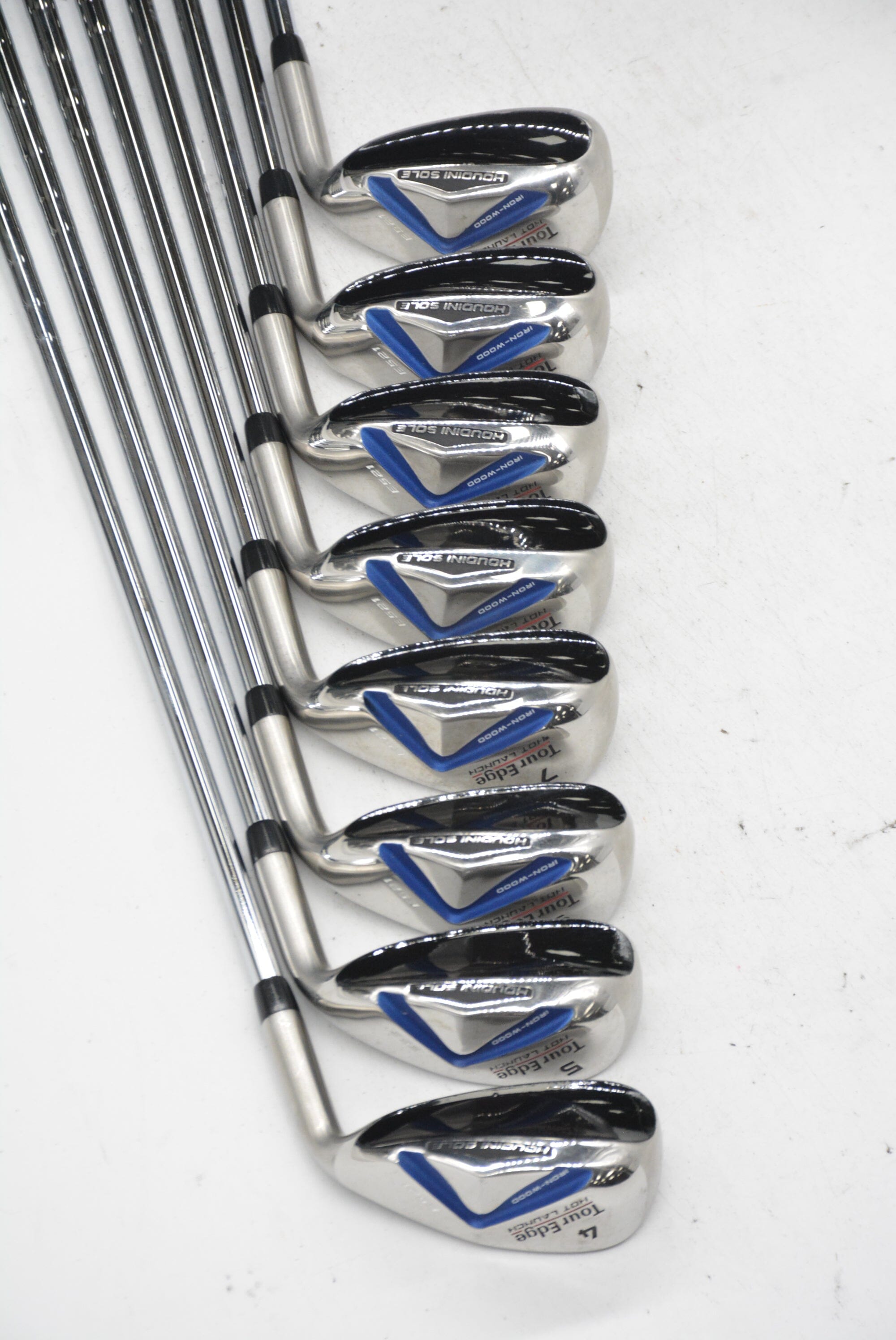 Tour Edge Hot Launch E521 Ironwood 4-AW Iron Set R Flex +1.5" Golf Clubs GolfRoots 