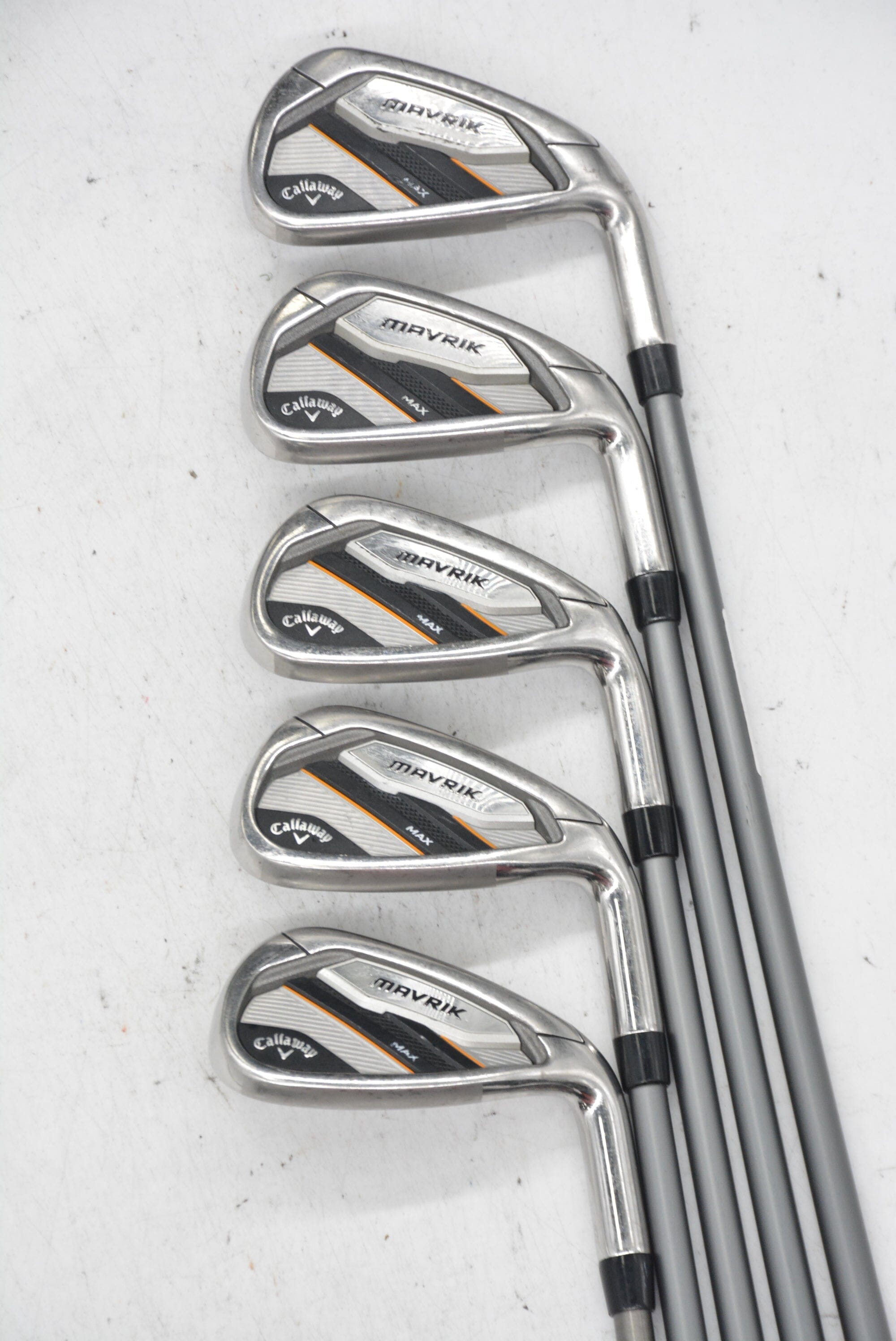 Callaway Mavrik Max 6-PW Iron Set R Flex -0.5" Golf Clubs GolfRoots 