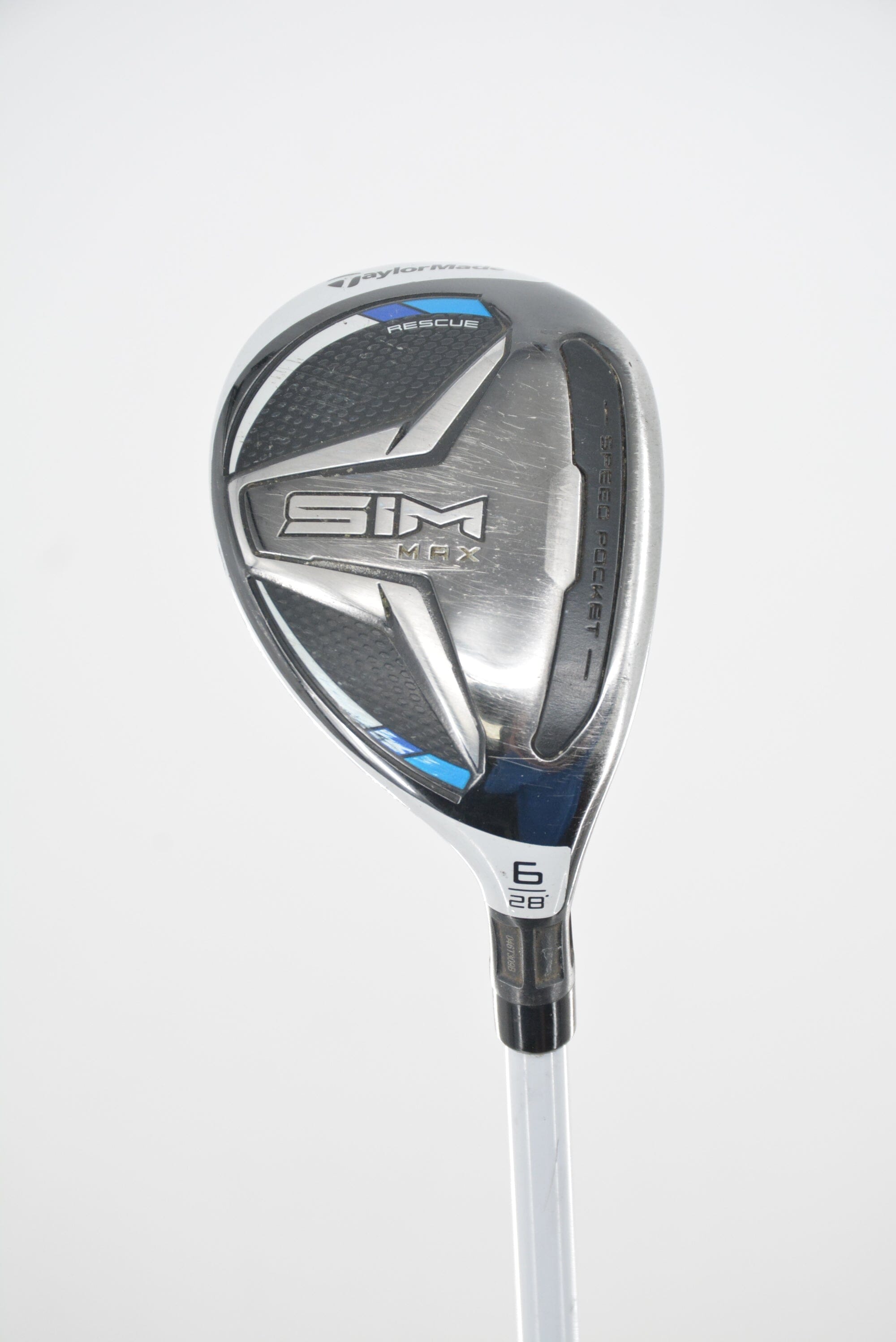 TaylorMade SIM Max 6 Hybrid W Flex 38" Golf Clubs GolfRoots 