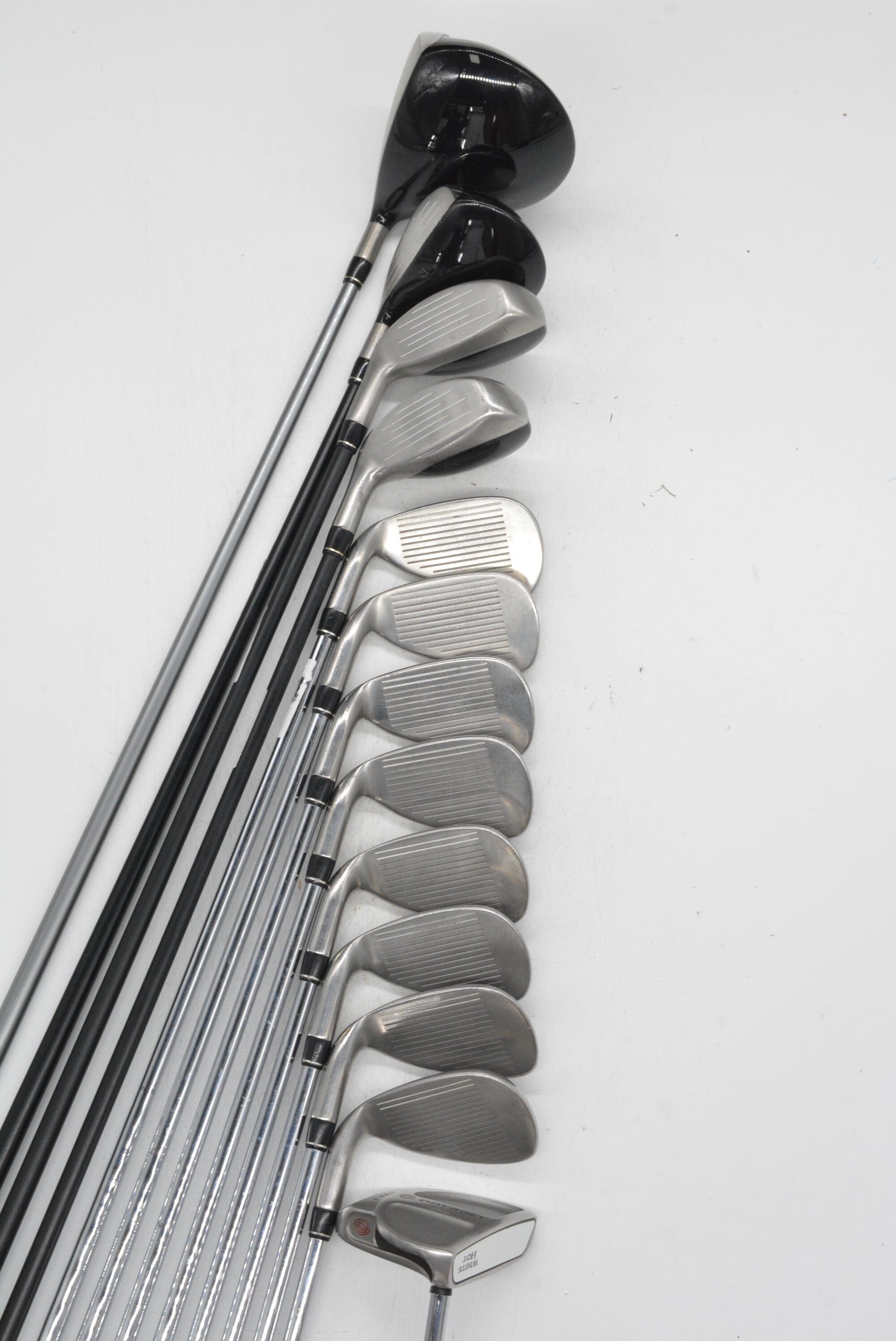 TaylorMade Rac OS Mixed Full Set R Flex +0.5" Golf Clubs GolfRoots 