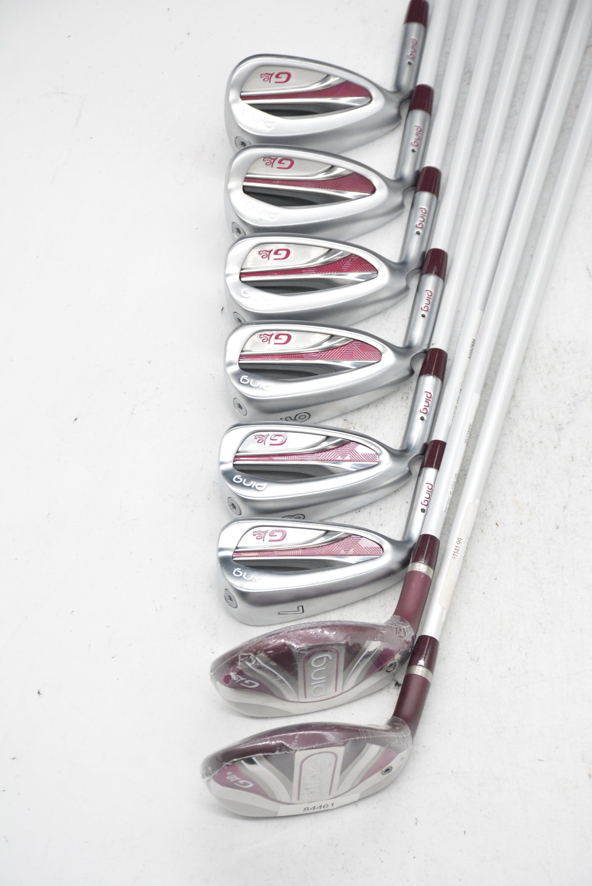 Women's Lefty Ping G Le2 Combo 5H, 6H, 7-SW Iron Set W Flex +0.25" Golf Clubs GolfRoots 