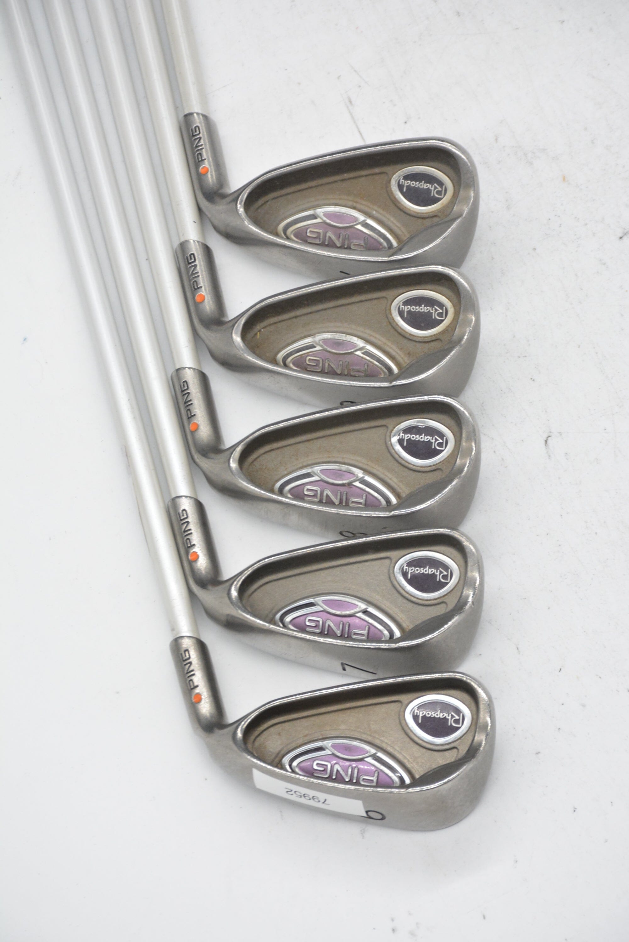 Women's Ping Rhapsody 6-PW Iron Set W Flex -0.25" Golf Clubs GolfRoots 