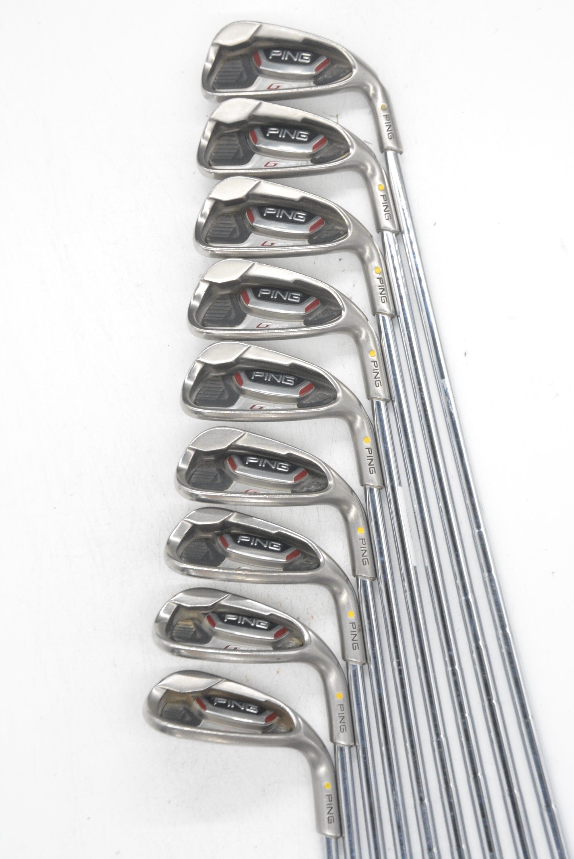 Ping G20 5-LW Iron Set R Flex -0.5" Golf Clubs GolfRoots 