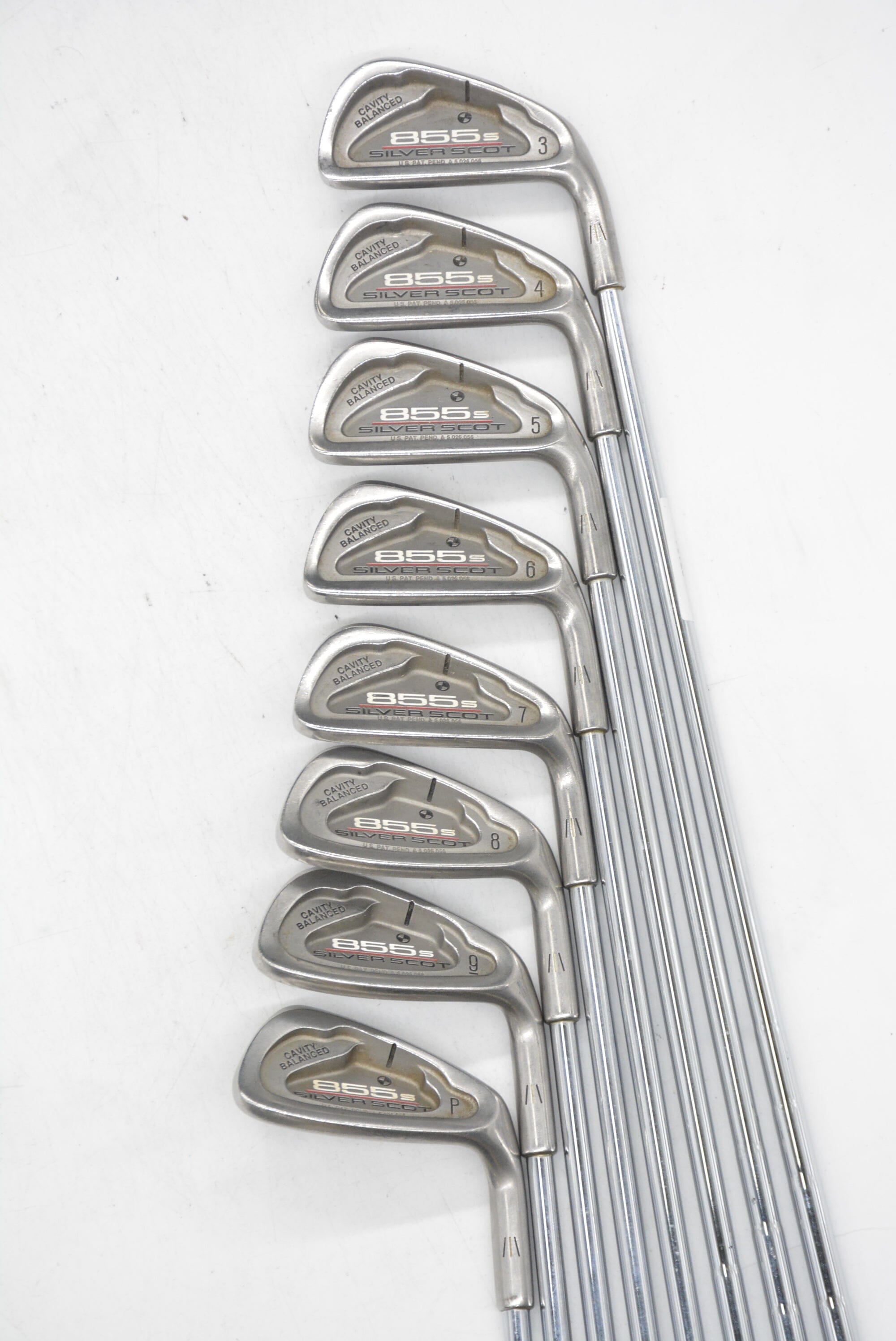 Tommy Armour 855S Silver Scot 3-PW Iron Set R Flex Std Length Golf Clubs GolfRoots 