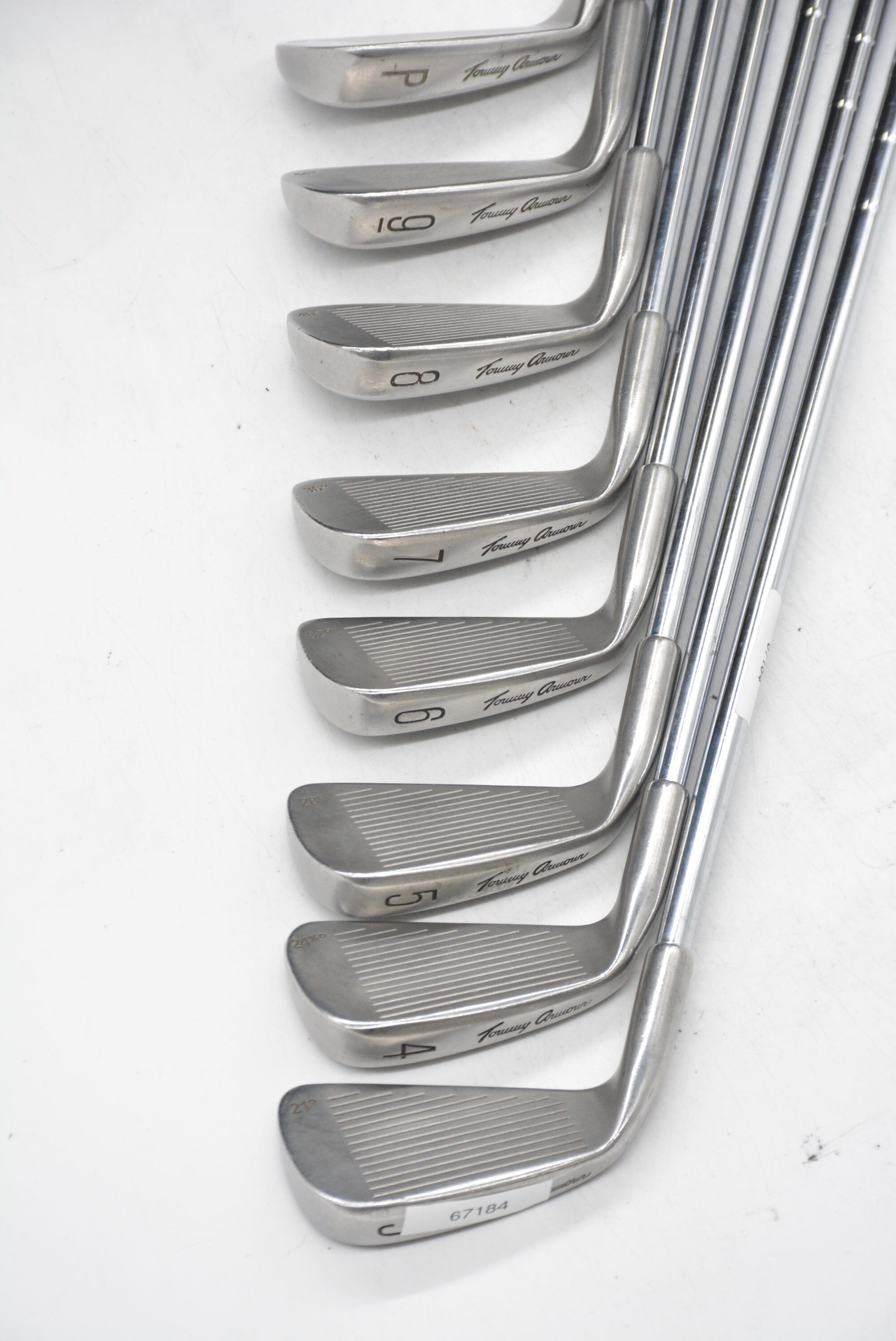 Tommy Armour 855S Silver Scot 3-PW Iron Set R Flex Std Length Golf Clubs GolfRoots 