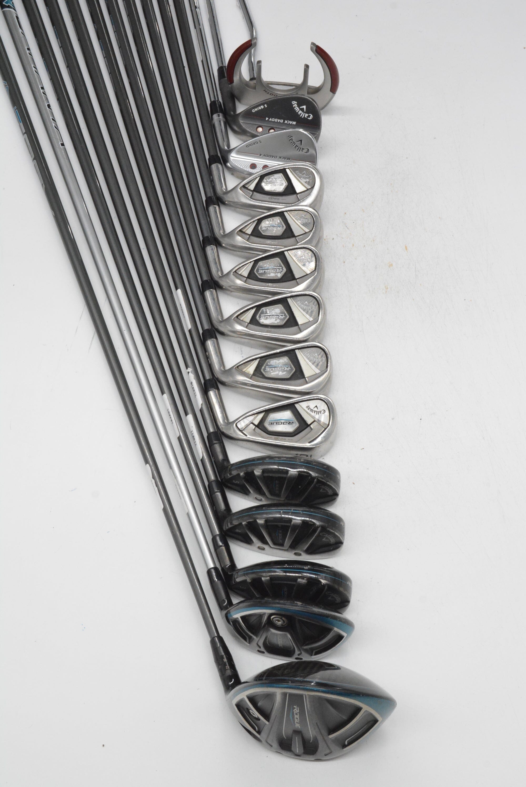 Callaway Rogue X Mixed Full Set R Flex -0.5" Golf Clubs GolfRoots 