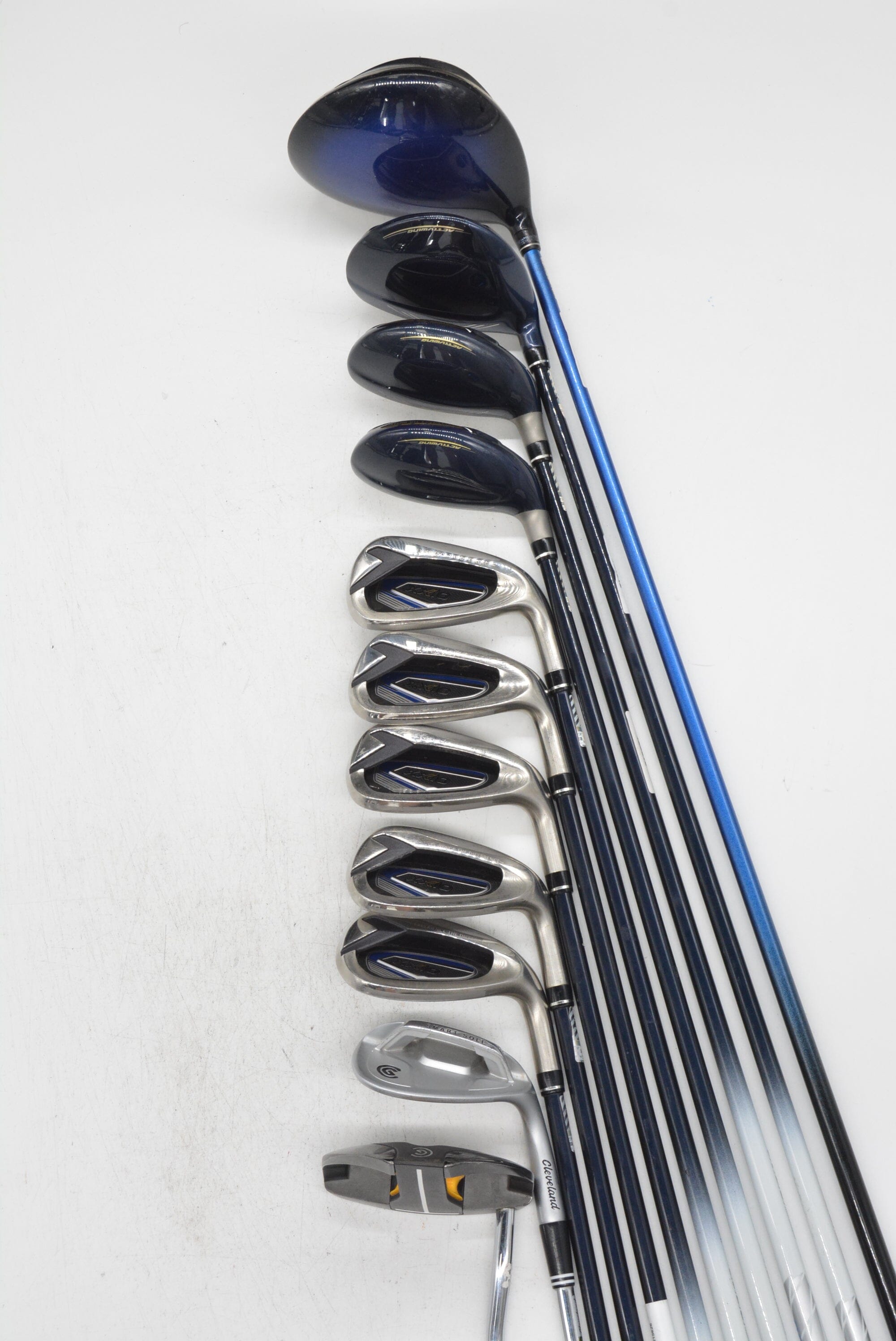 XXIO 12 Mixed Full Set R Flex Std Length Golf Clubs GolfRoots 