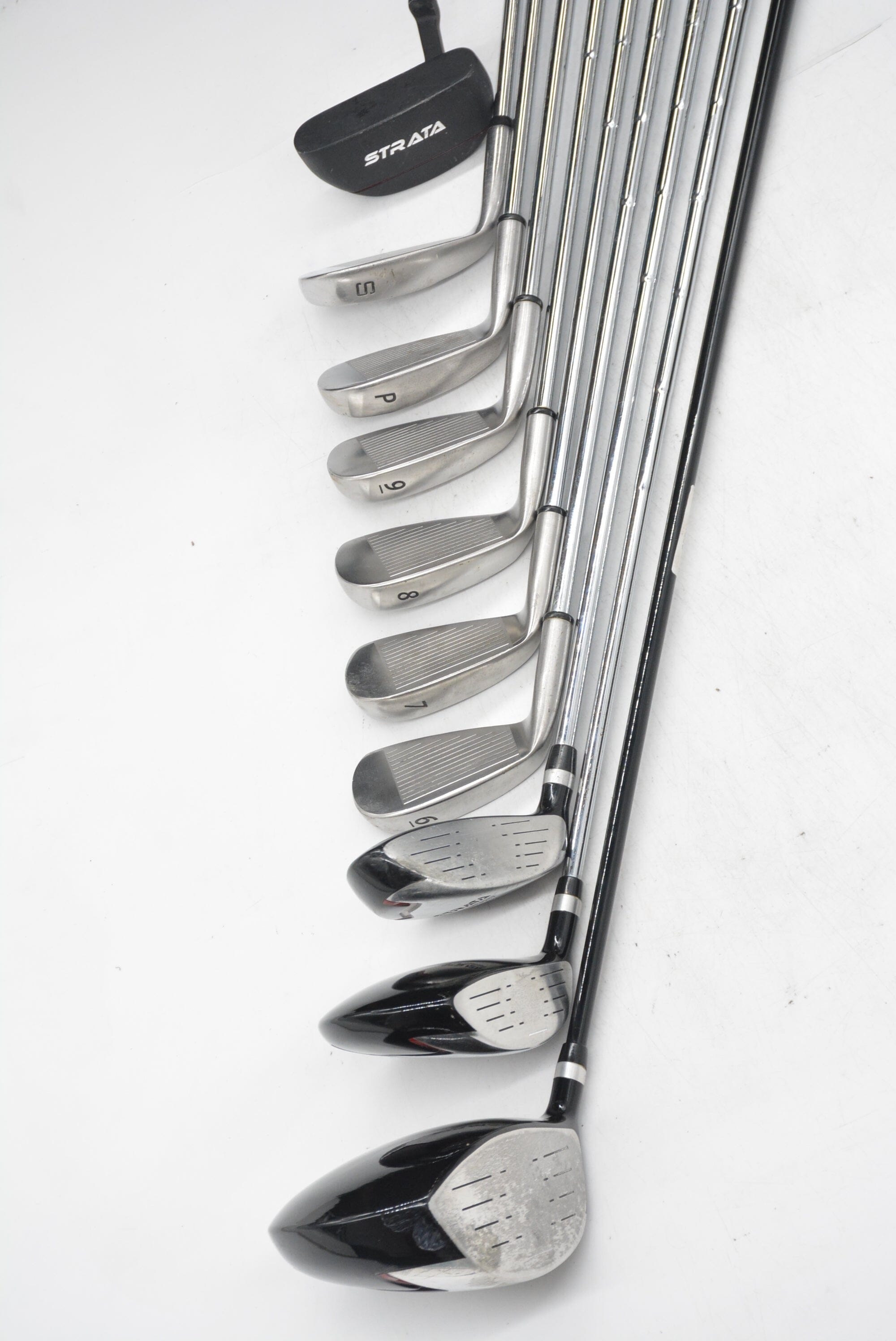 Strata Mixed Full Set R Flex -0.25" Golf Clubs GolfRoots 