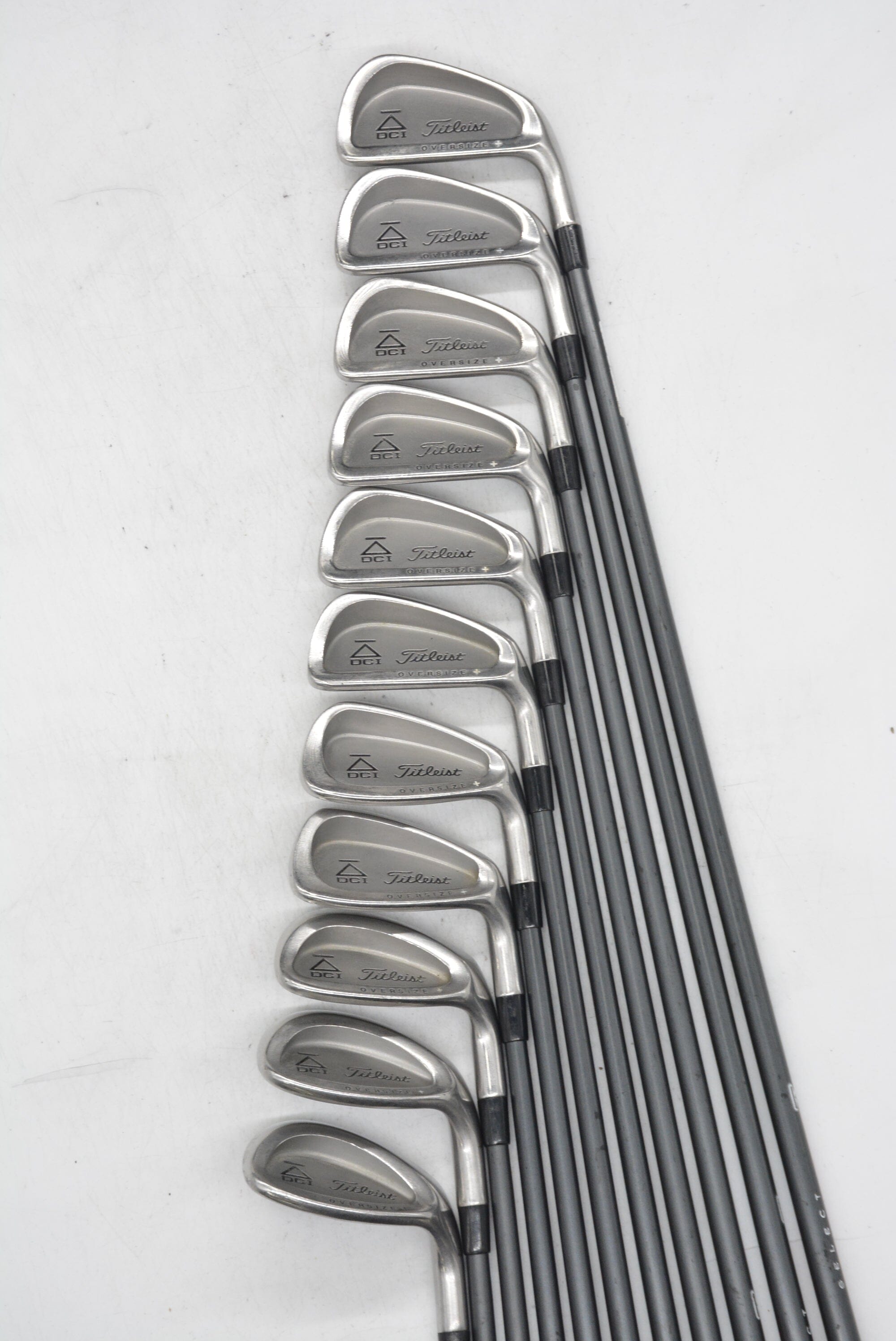 Titleist DCI Oversize + 1, 3-PW, LW, SW Iron Set R Flex -0.75" Golf Clubs GolfRoots 