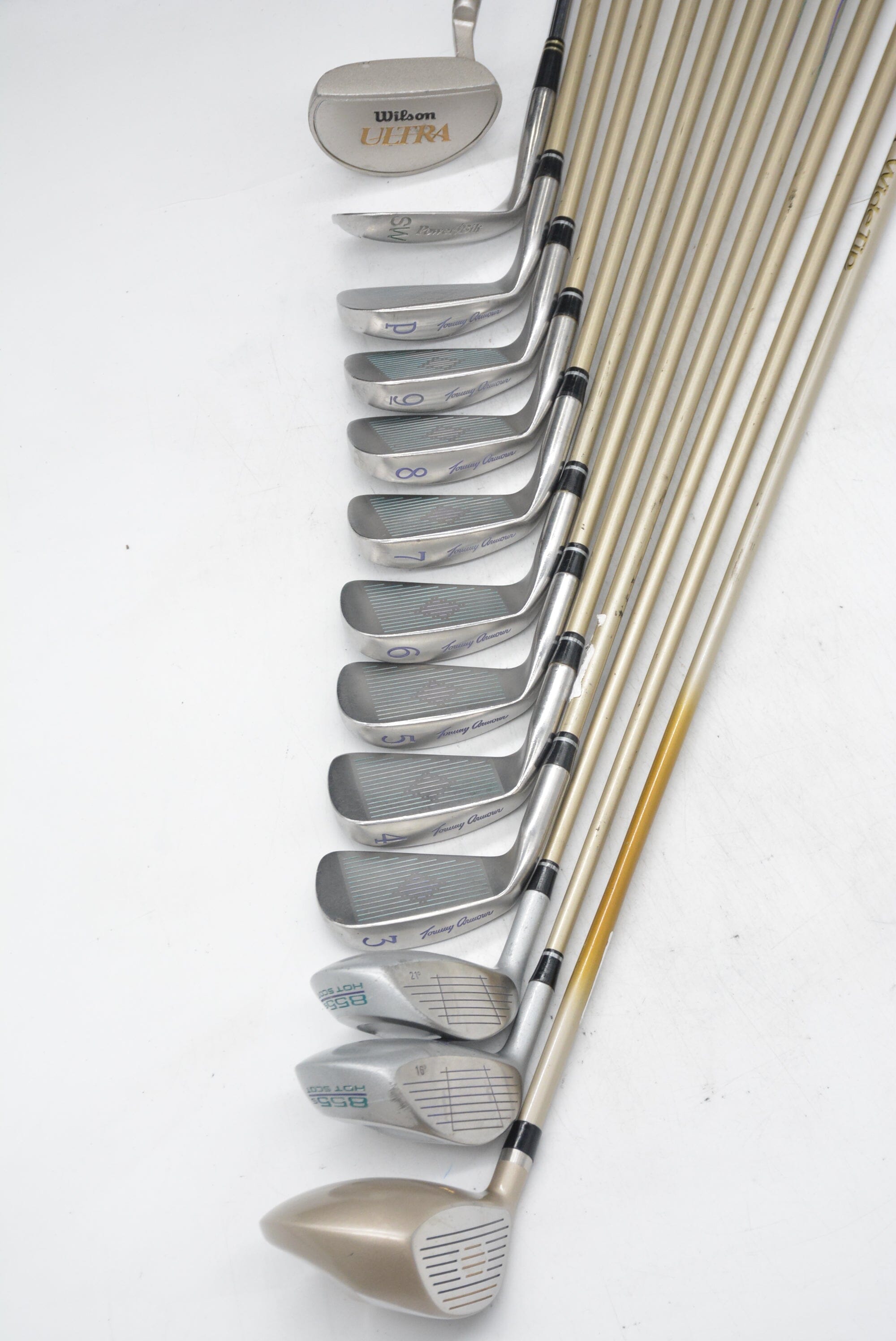 Women's Tommy Armour 855s DiamondScot Mixed Full Set W Flex -0.5" Golf Clubs GolfRoots 