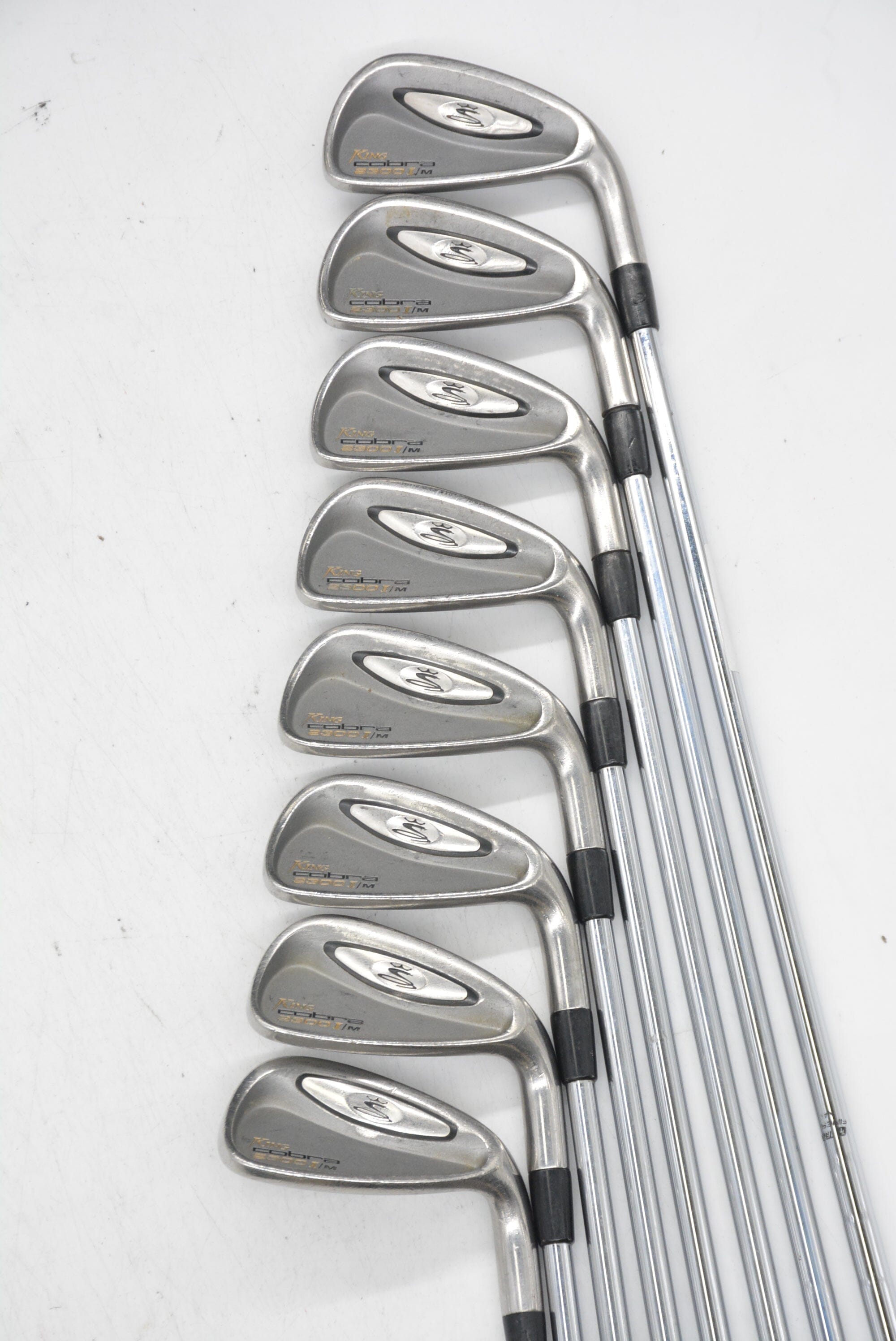 Cobra 2300 I/M 3-PW Iron Set R Flex -0.25" Golf Clubs GolfRoots 